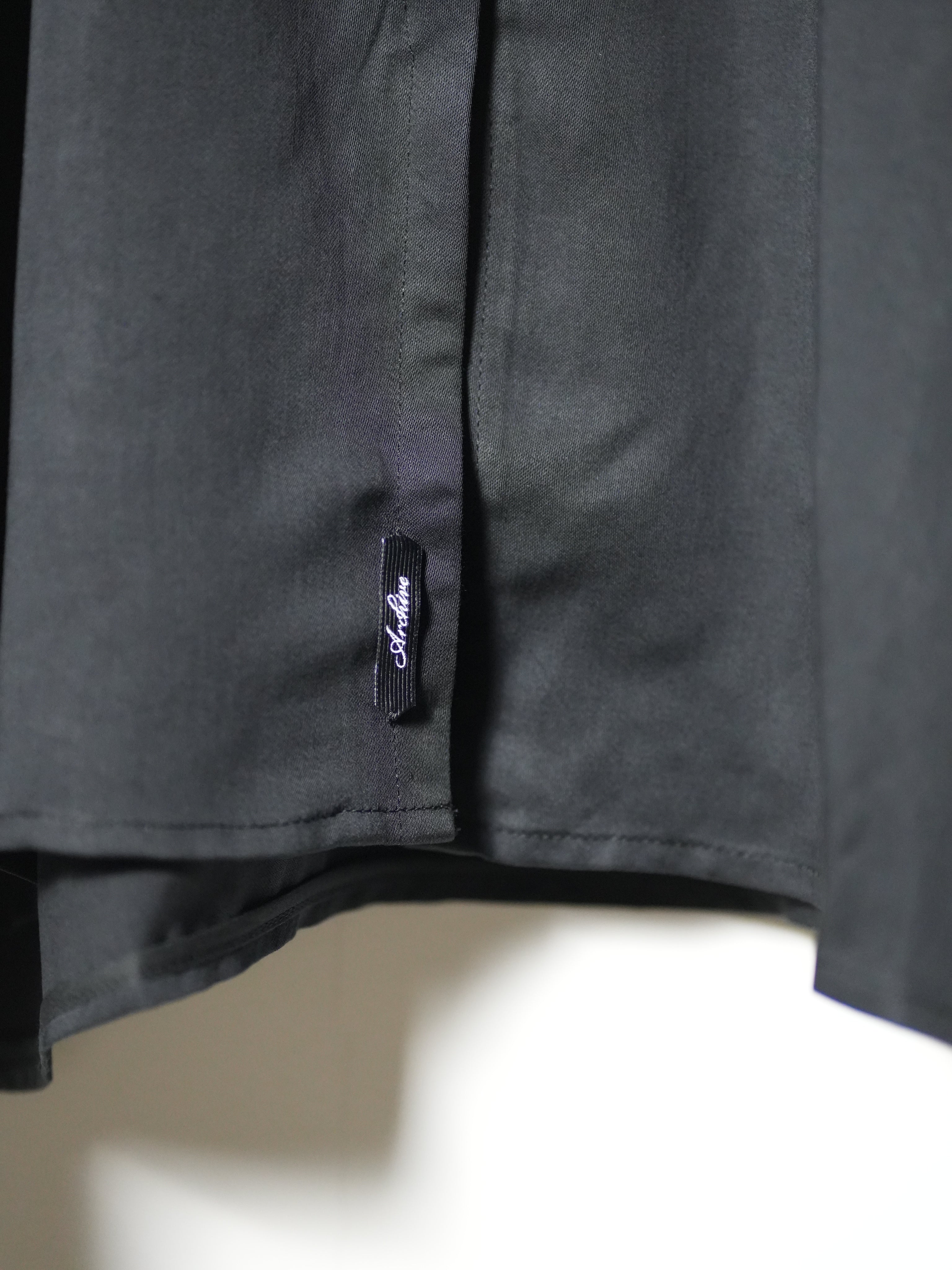 Zip Shirt(BLACK)