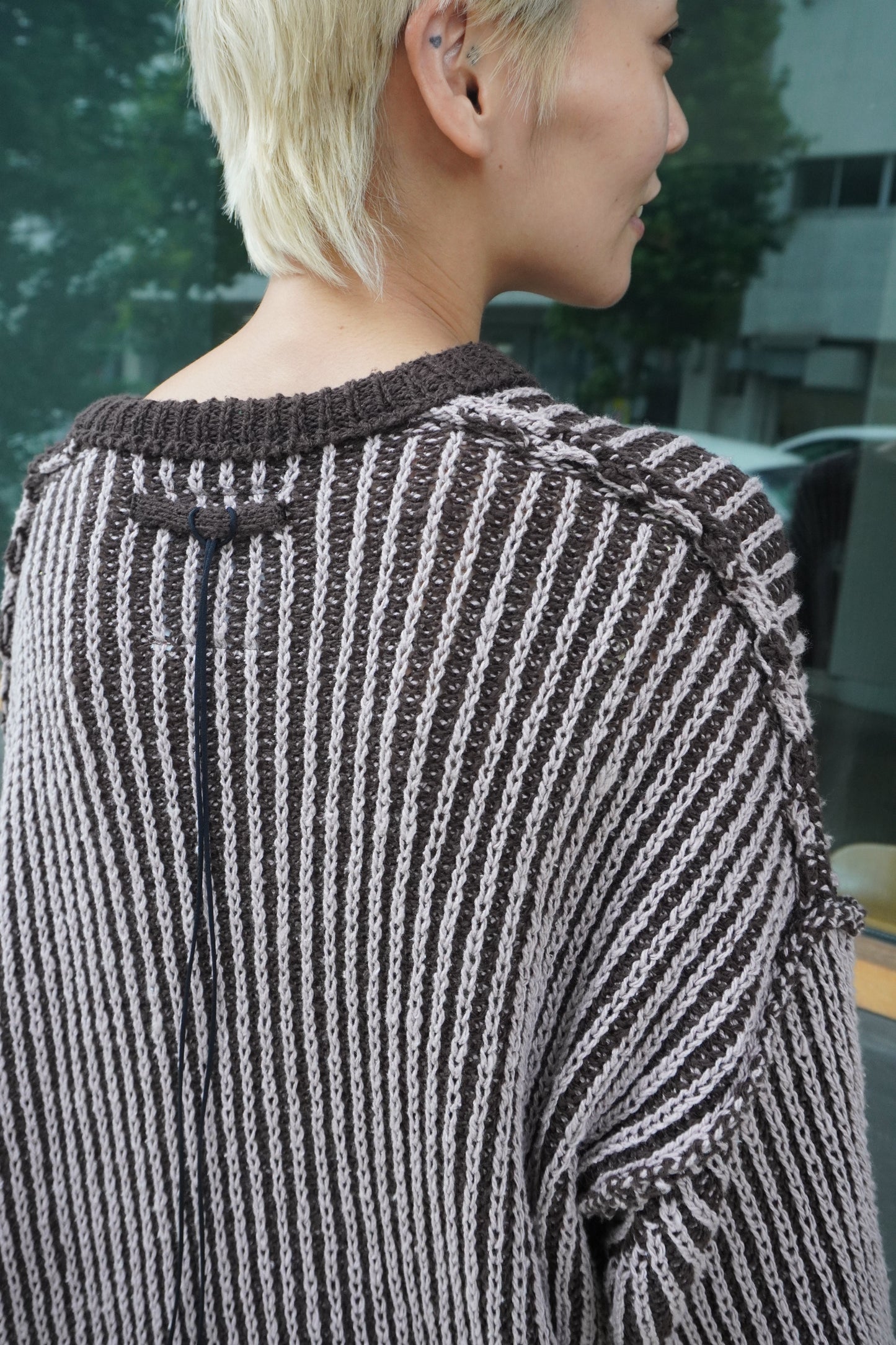 [30%OFF]OVER CORD KNIT(D.BROWN)