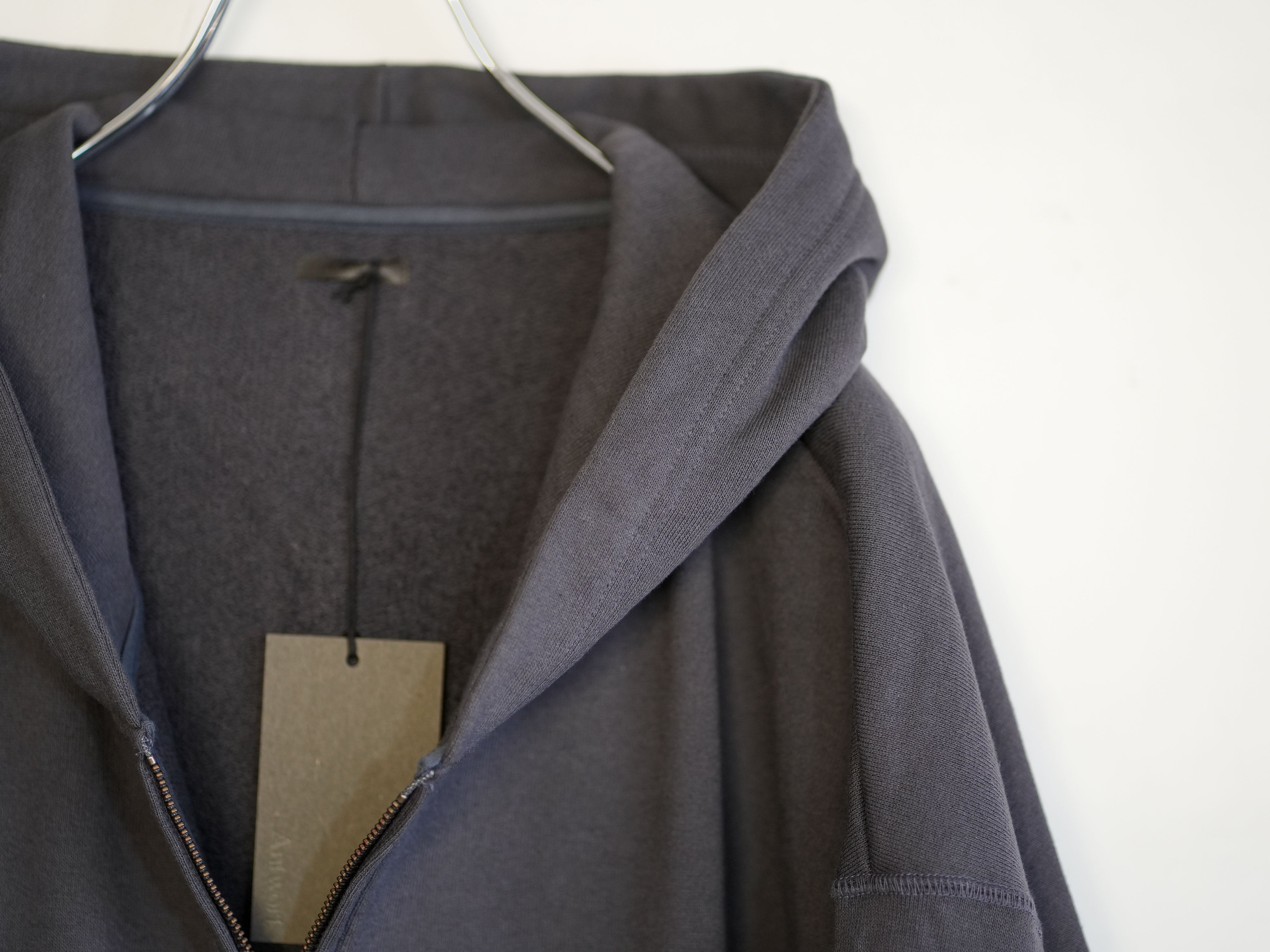 FADE SWEAT ZIP PARKA