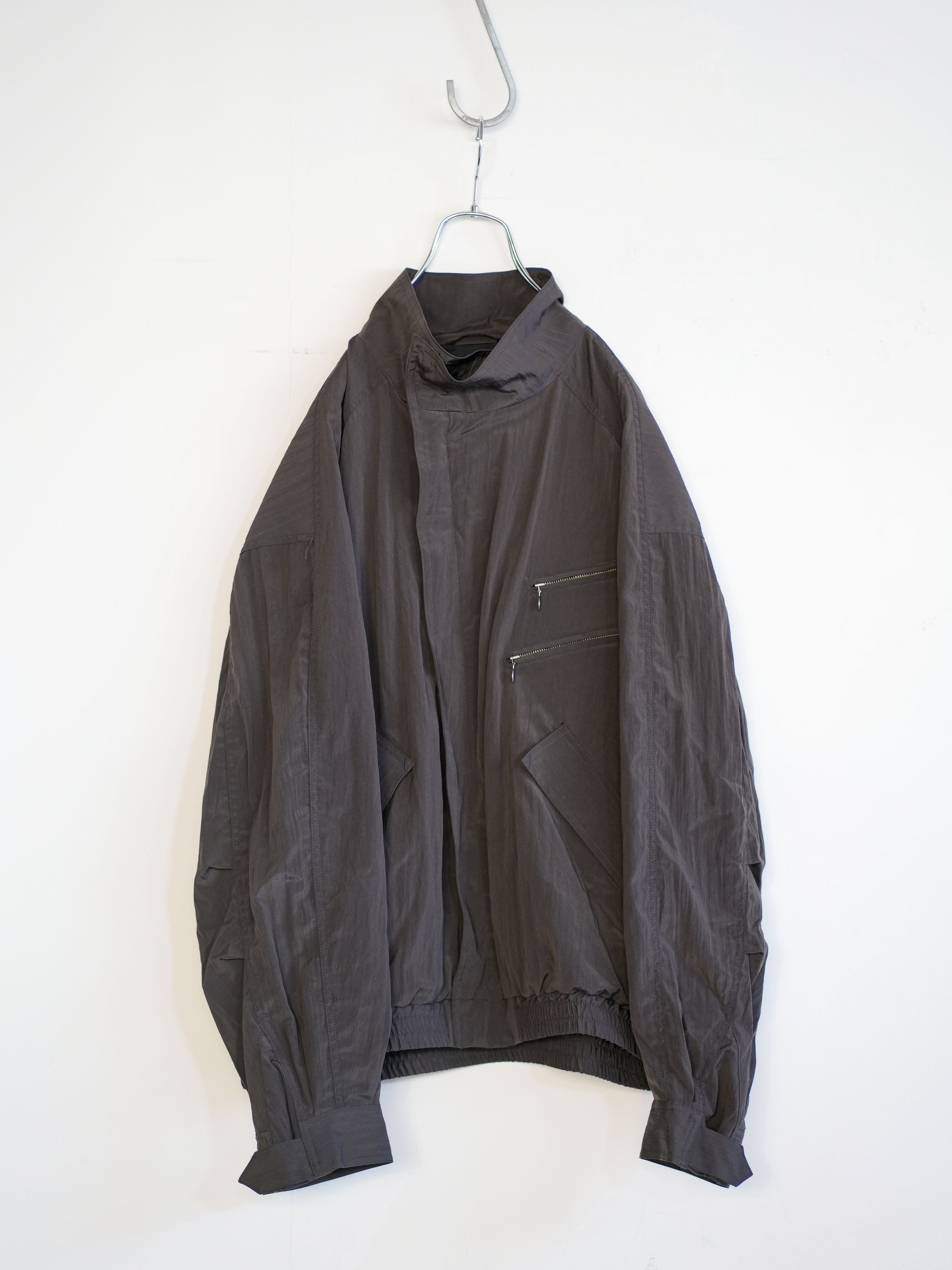 WOOL NYLON RIDERS BLOUSON
