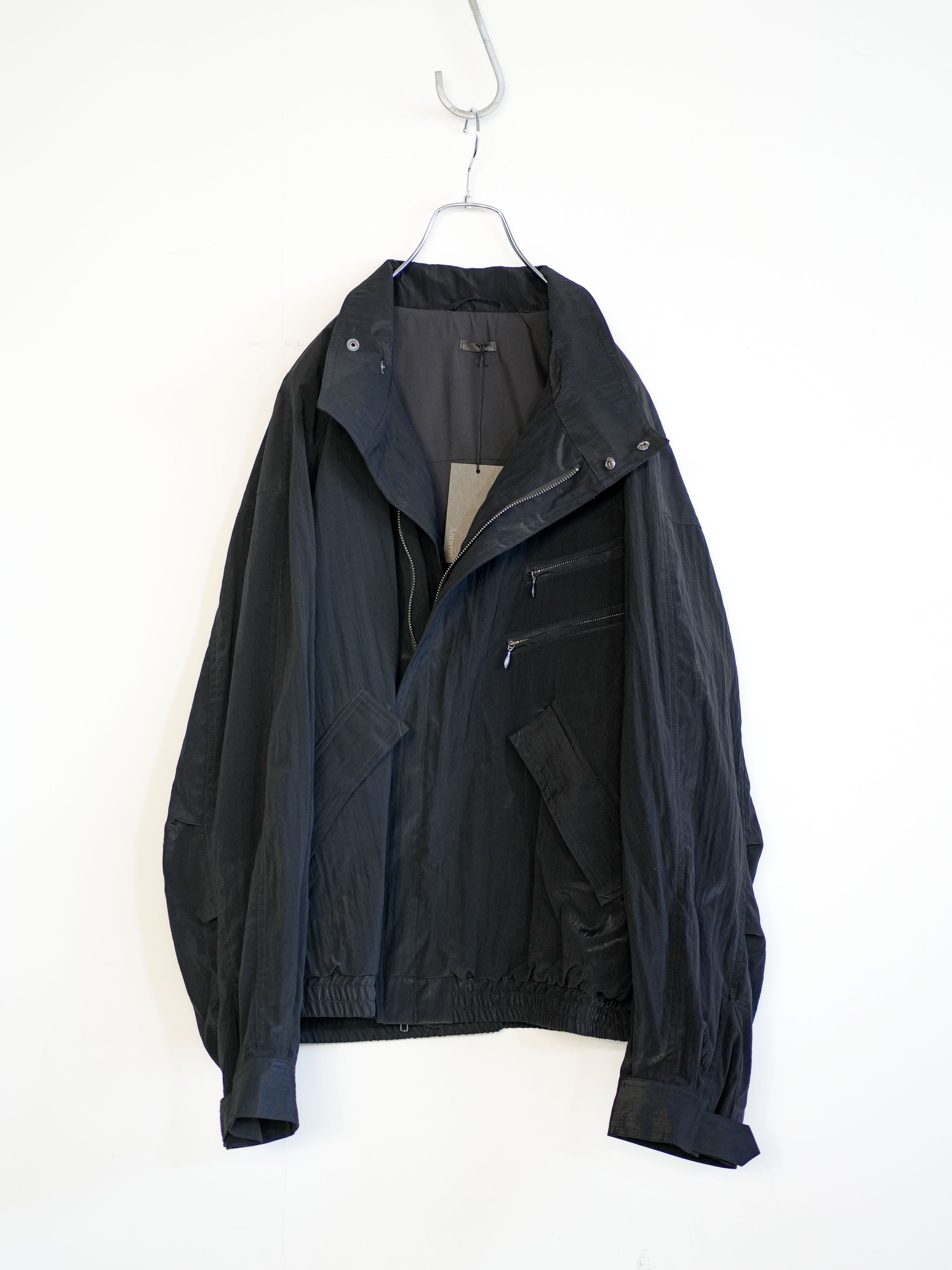WOOL NYLON RIDERS BLOUSON
