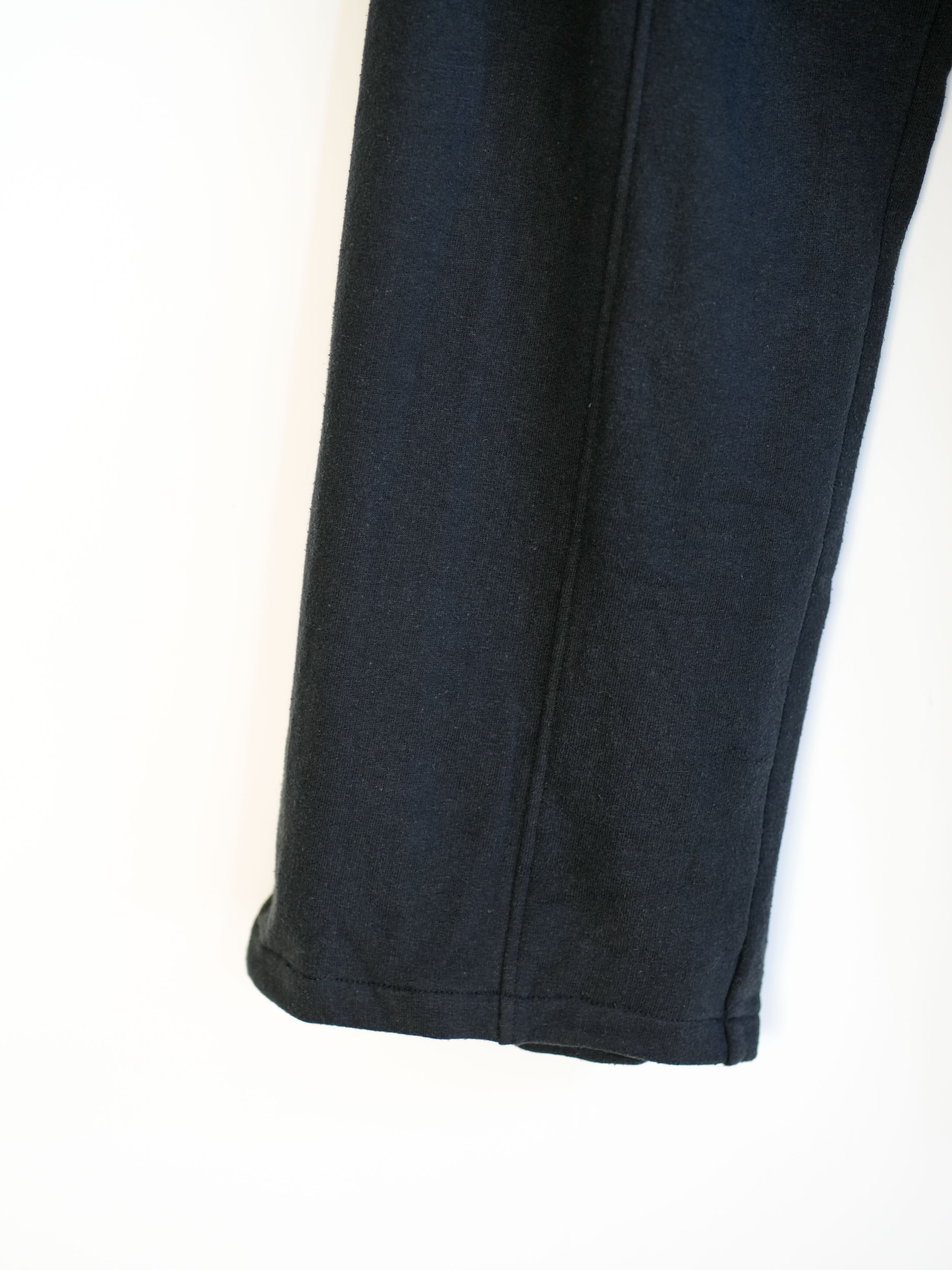COTTON SILK SWEAT WIDE PANTS