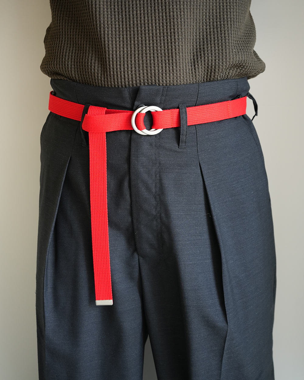 RING NARROW BELT(RED)