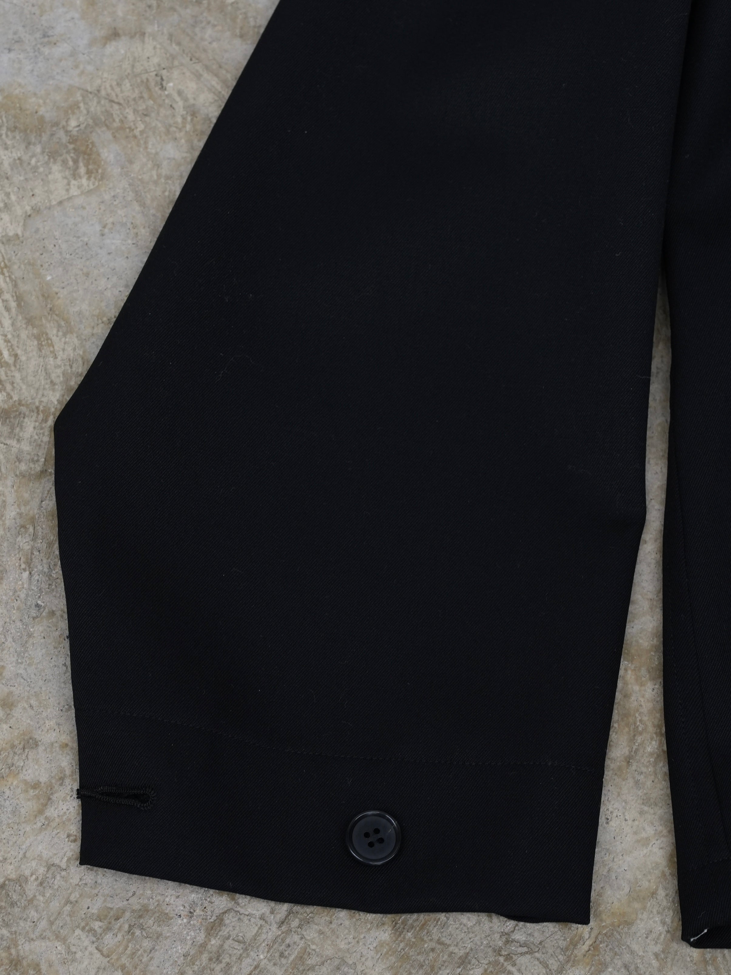 WOOL GABARDINE COVERALL JACKET