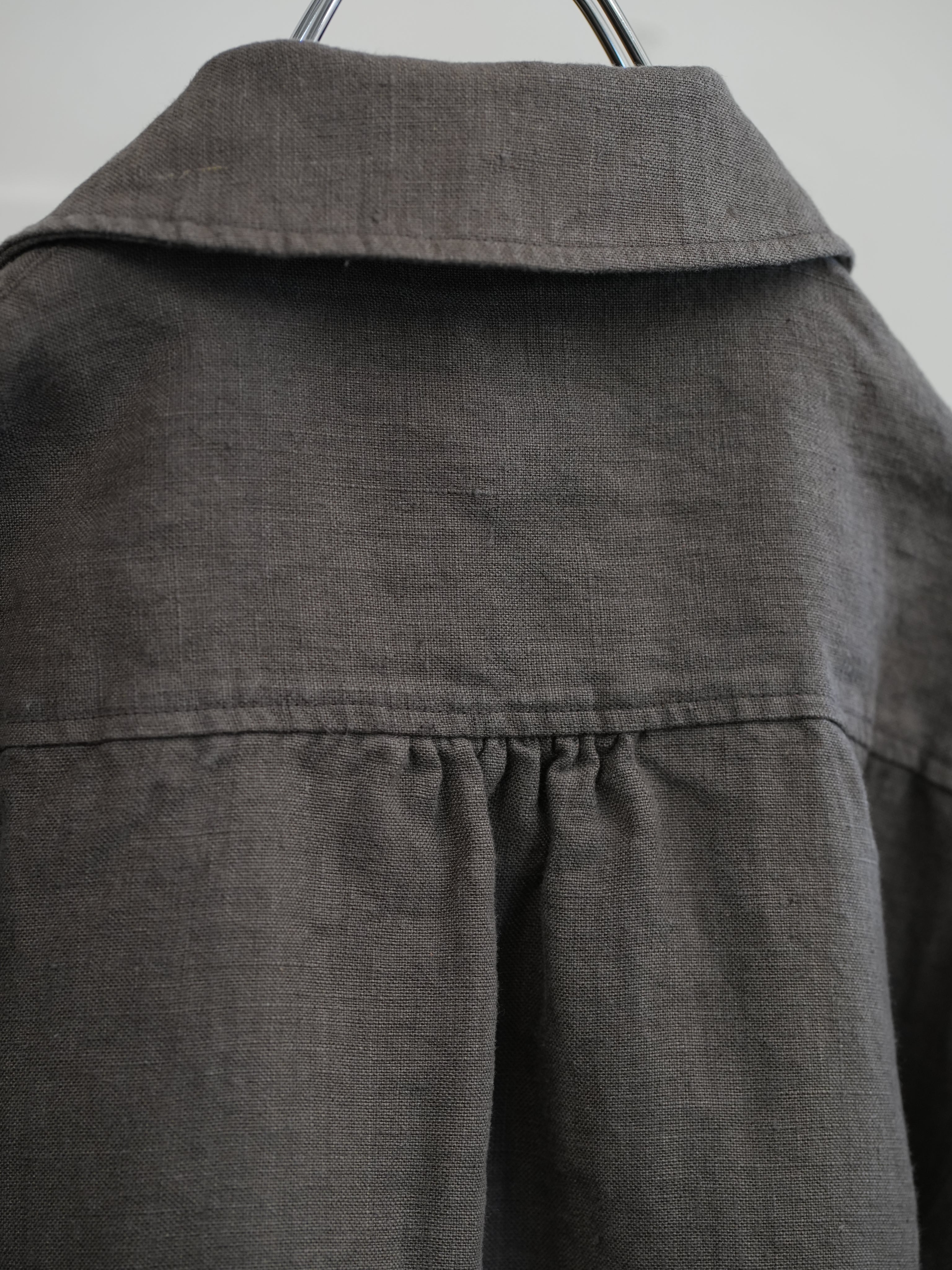 Engraved Linen Jacket