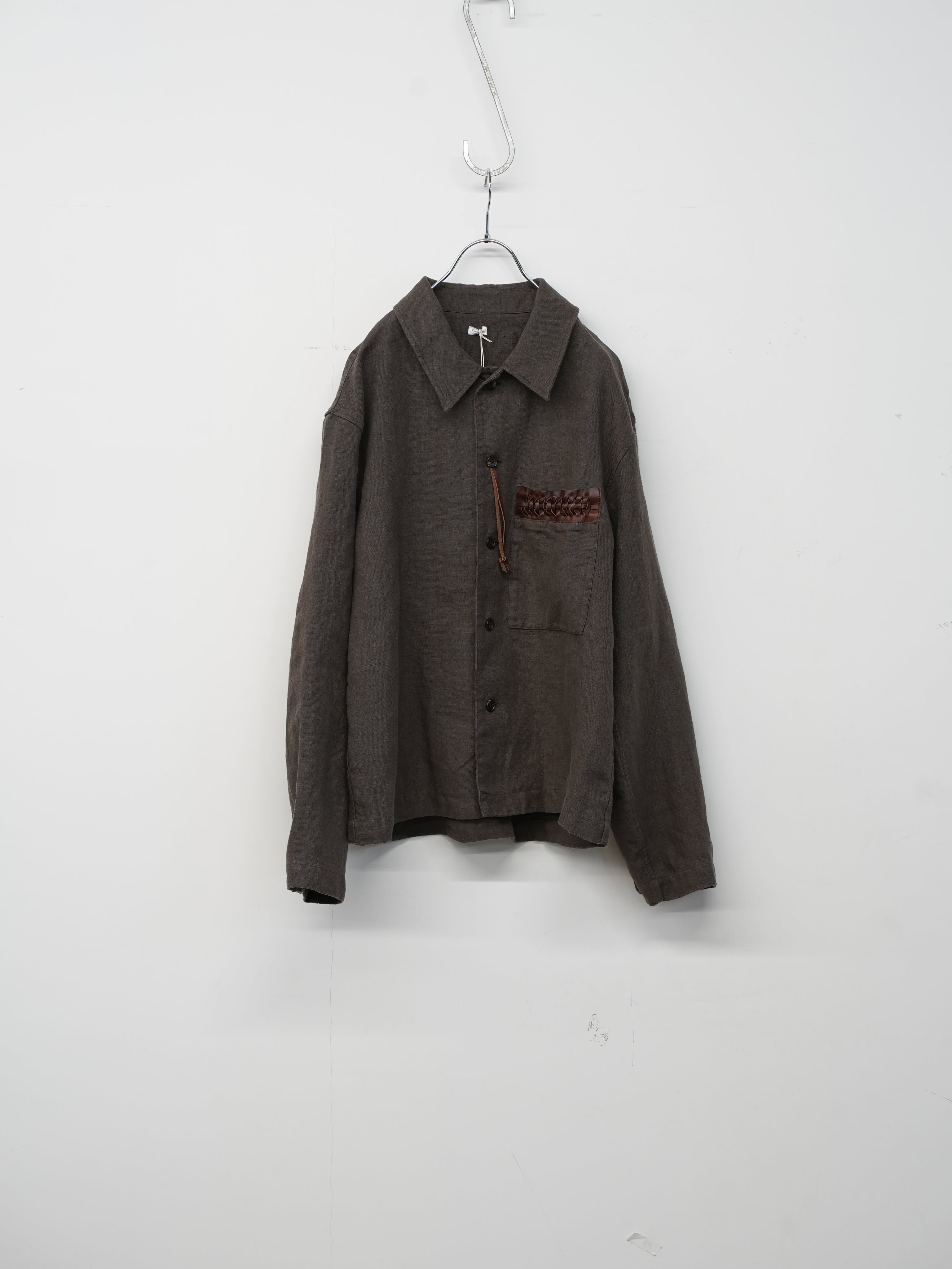 Engraved Linen Jacket