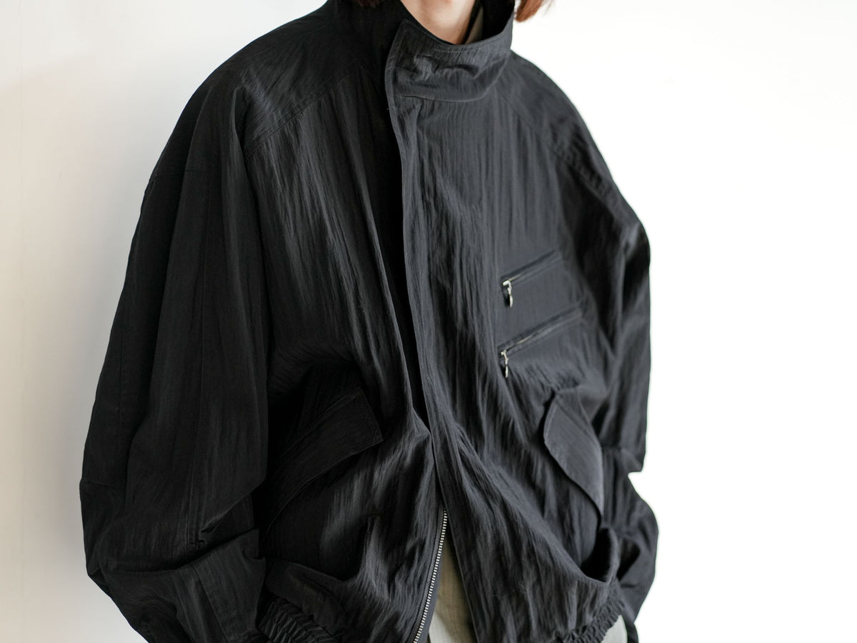 WOOL NYLON RIDERS BLOUSON