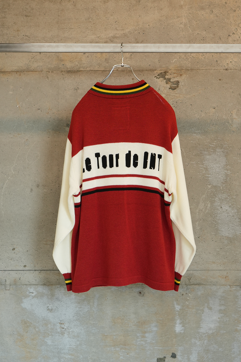 [40%OFF] KNITTING CYCLING JERSEY (RED)