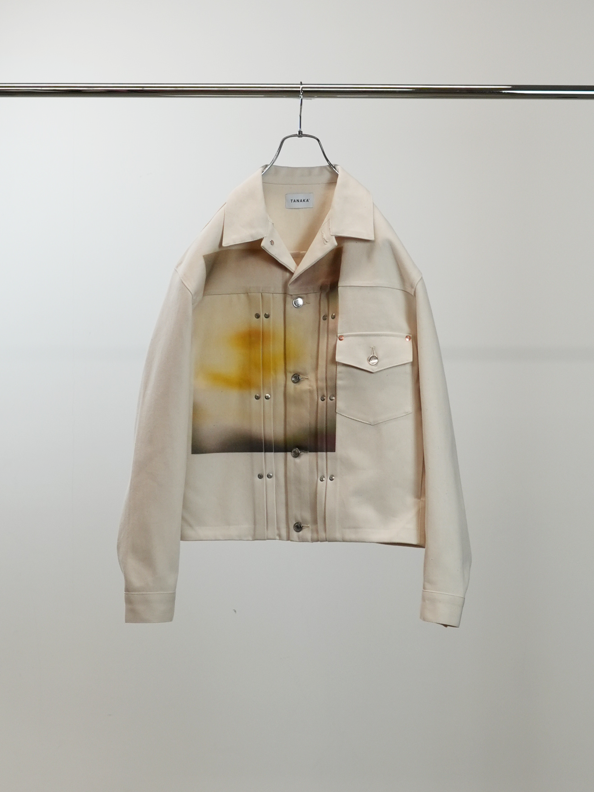 ジャケット・アウター TANAKA THE JEAN JACKET - YELLOW ROSE DSC01716.png?v=1738503600&