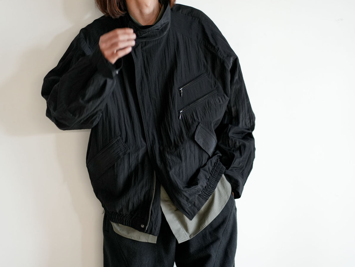 WOOL NYLON RIDERS BLOUSON