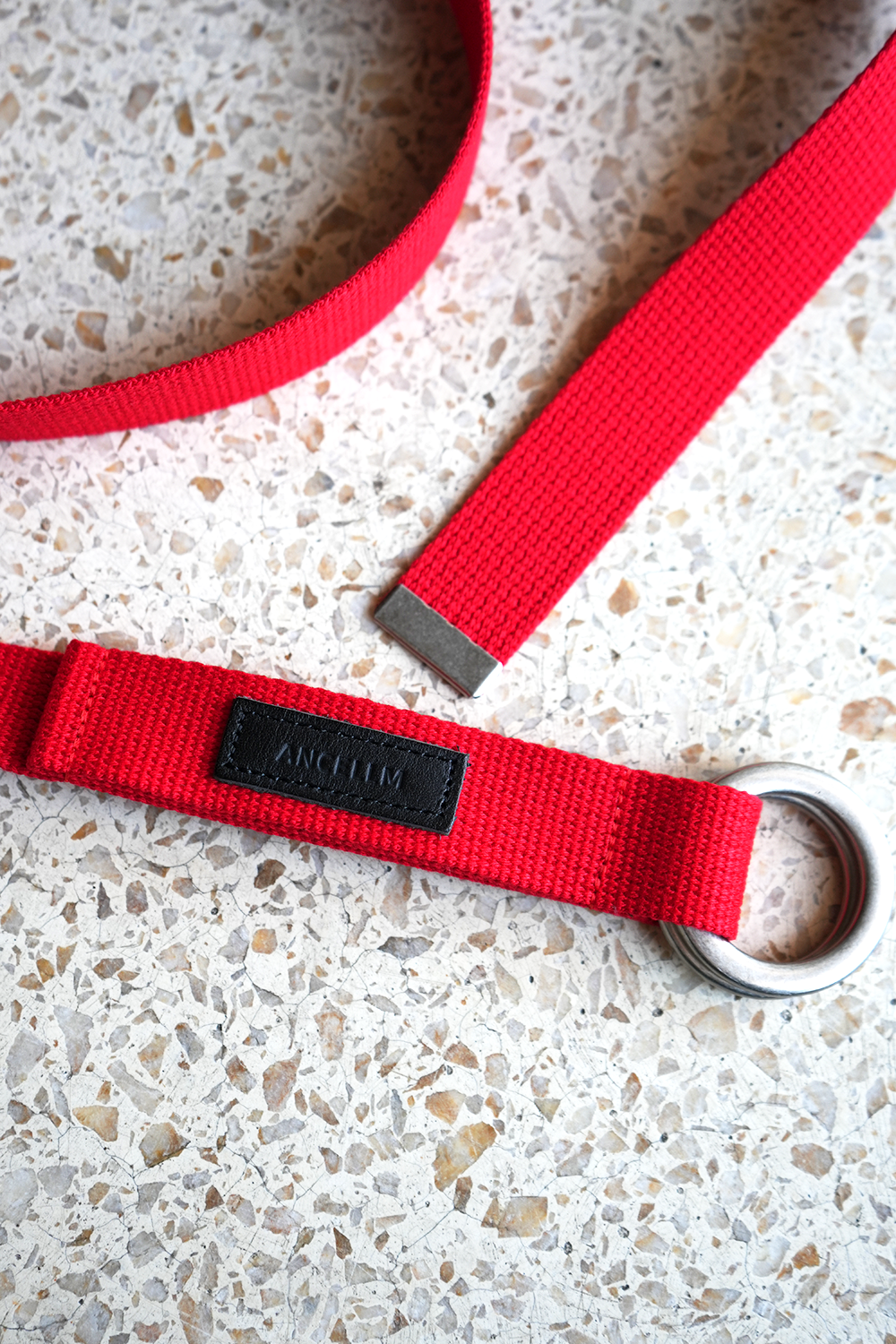 RING NARROW BELT(RED)