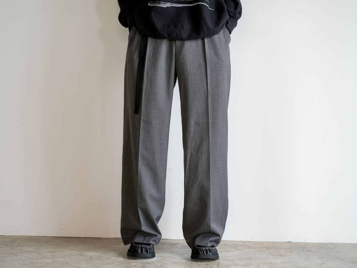 TACKED TROUSERS-PL