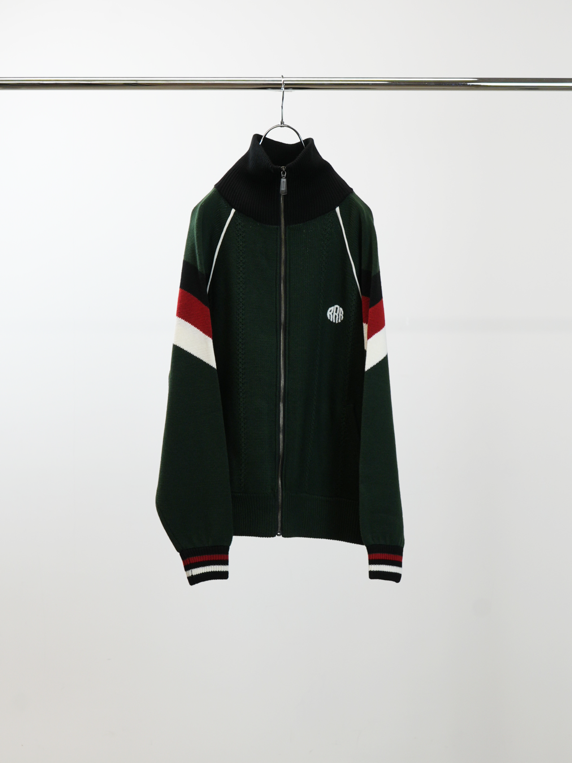 KNITTED TRACK JACKET