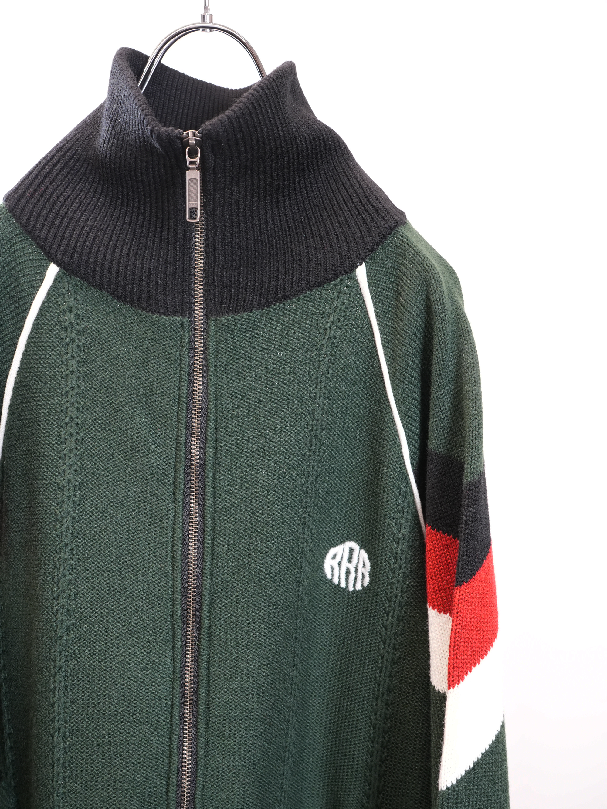 KNITTED TRACK JACKET