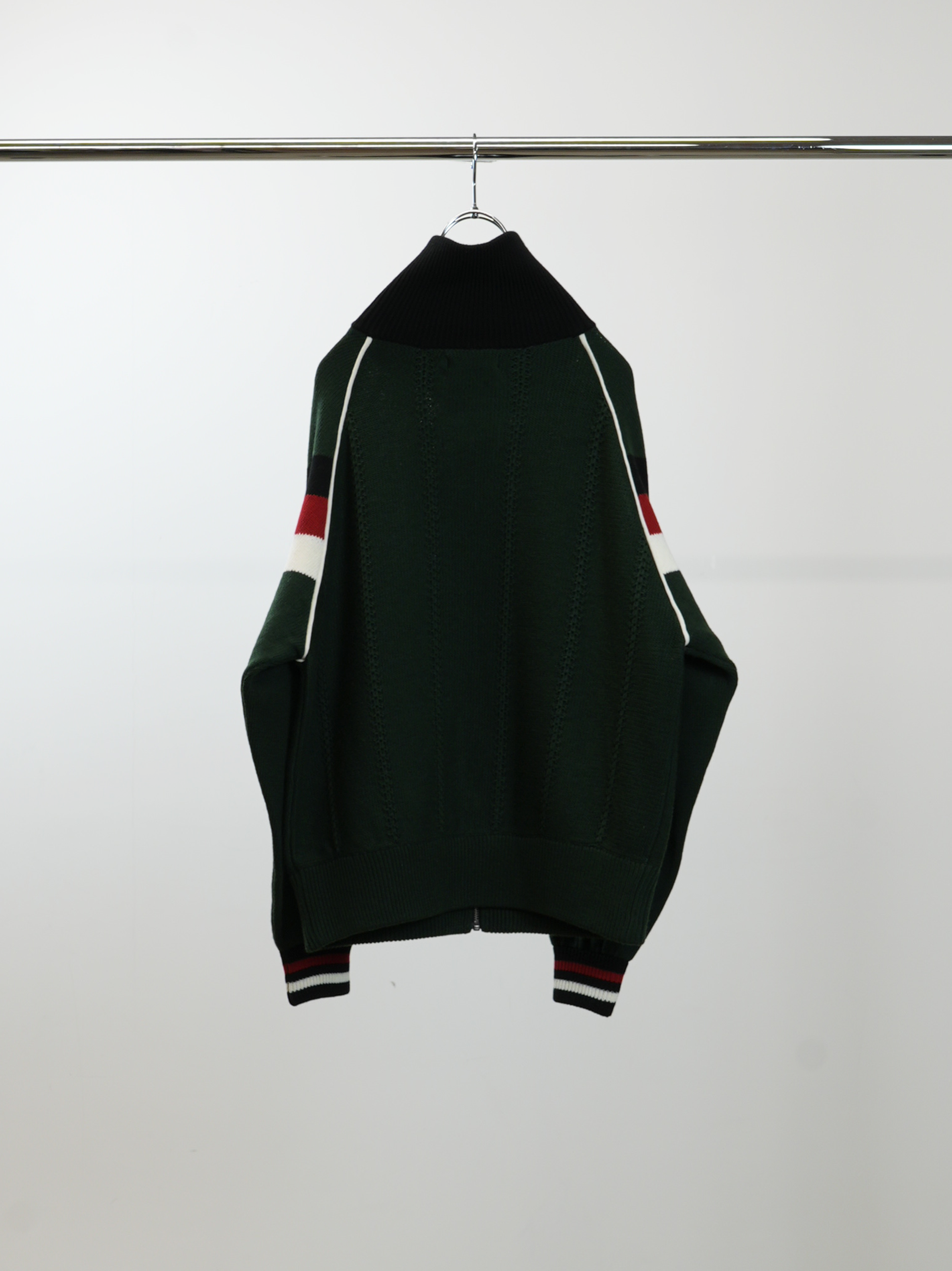 KNITTED TRACK JACKET