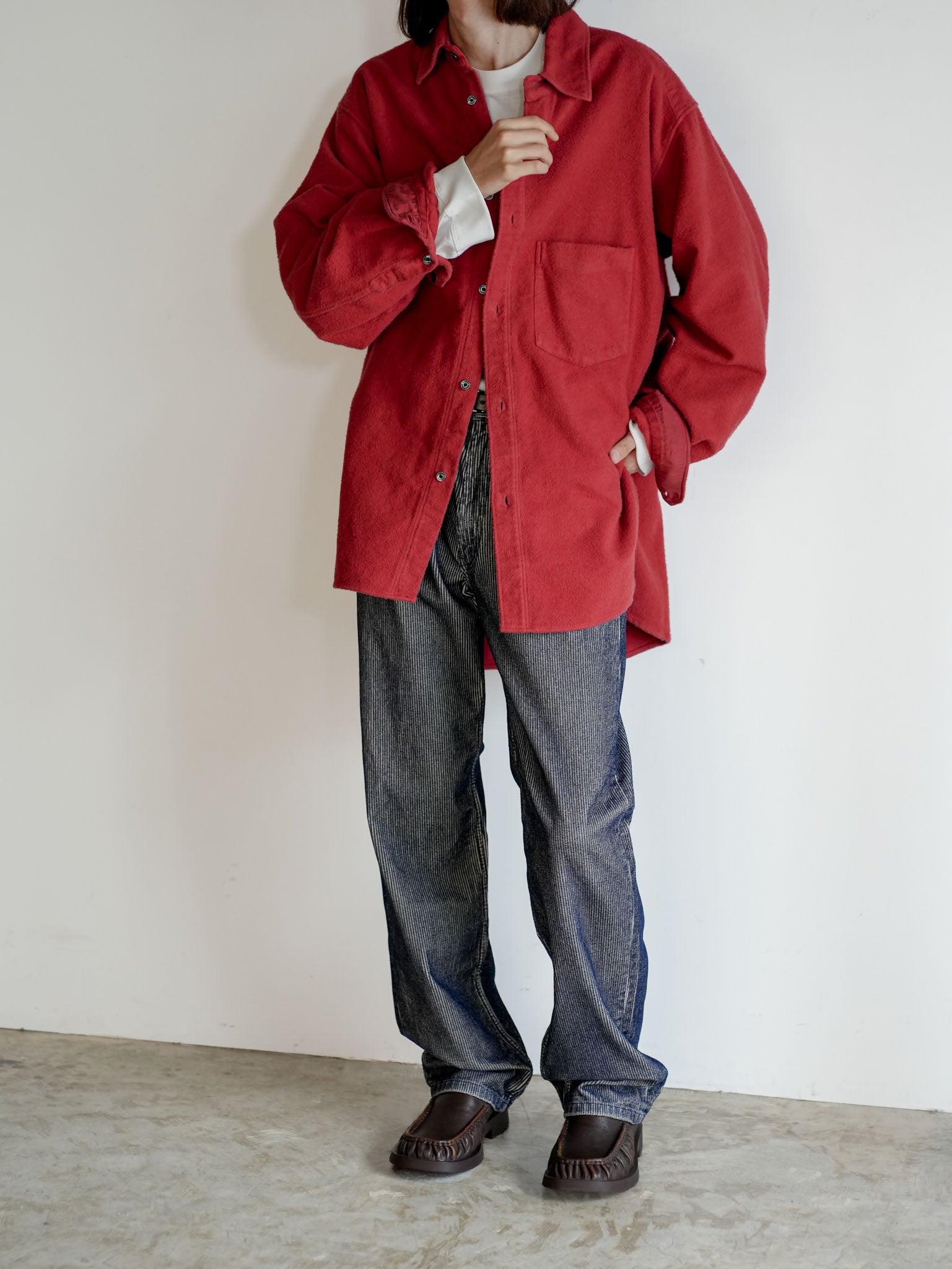 FLOCKY CORDUROY PANTS - STANDARD