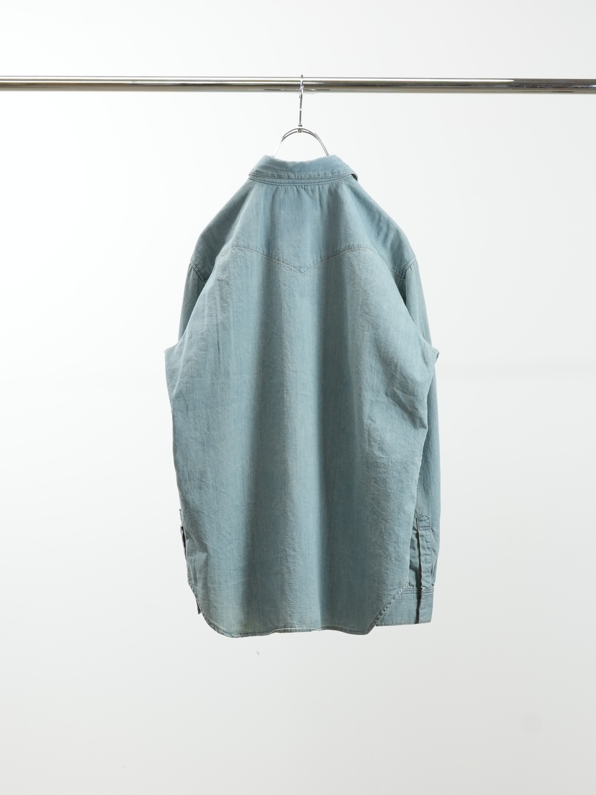 The Turquoise Denim Shirt