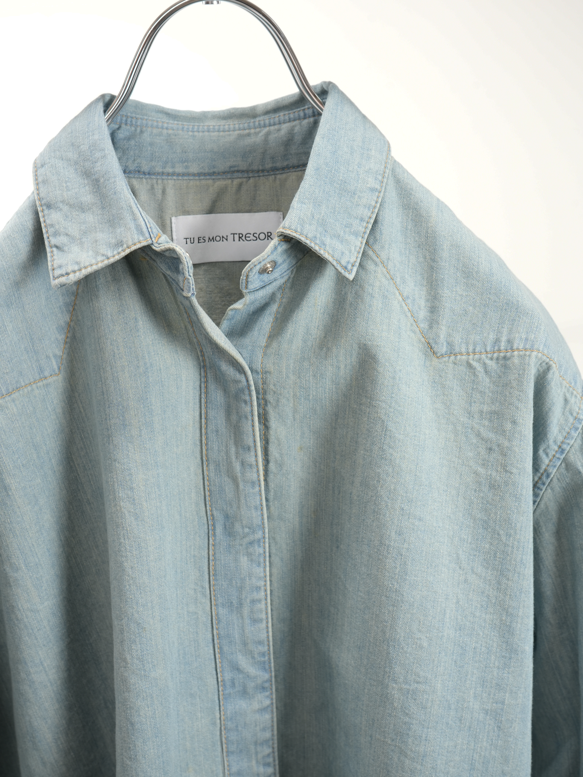 The Turquoise Denim Shirt