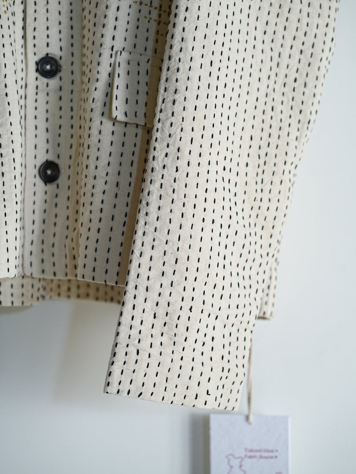 Kantha Cropped Jacket