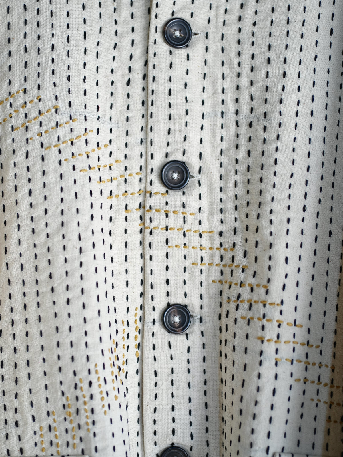 Kantha Cropped Jacket