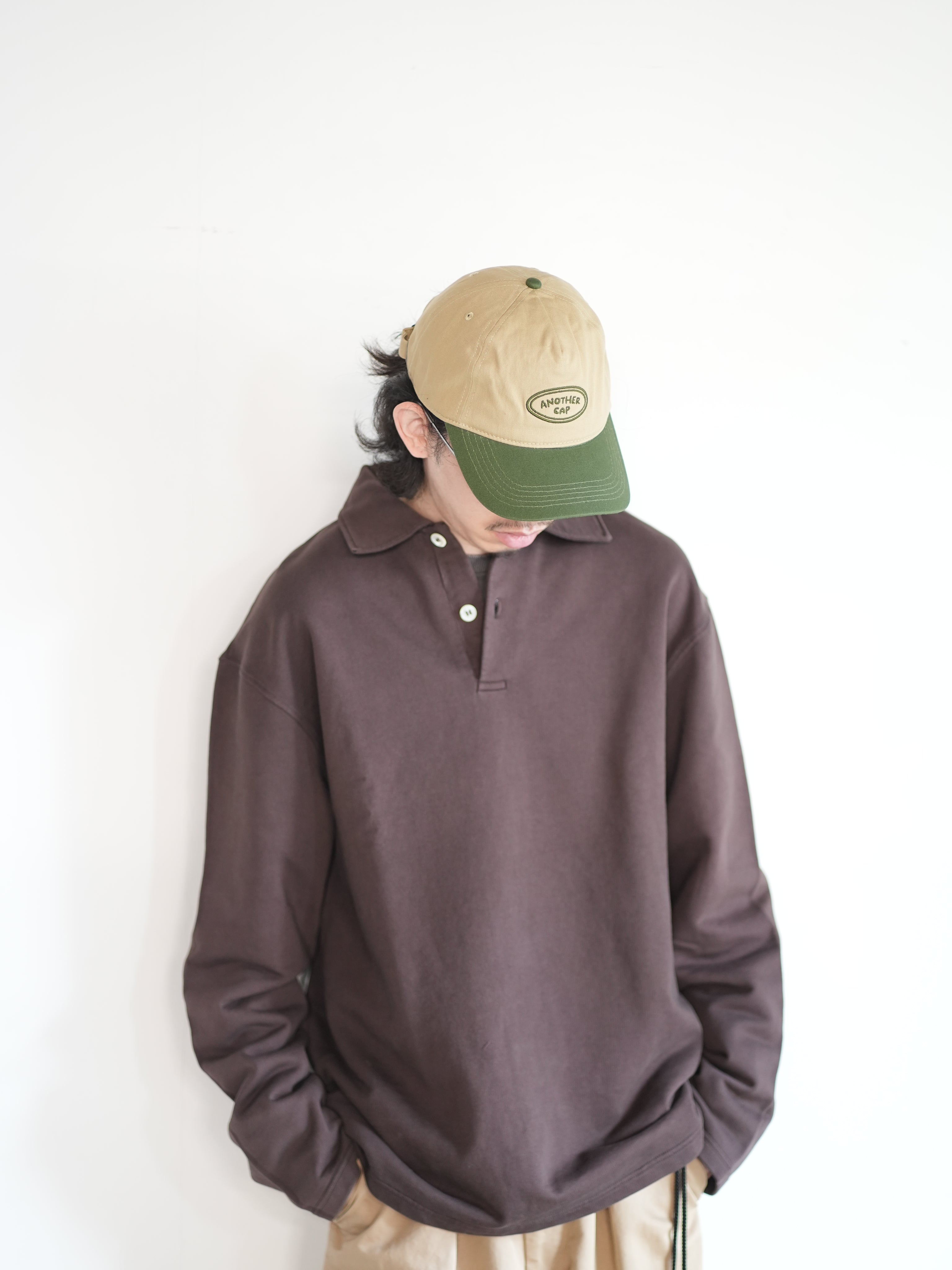 ANOTHER Cap 2.0, Beige/Green