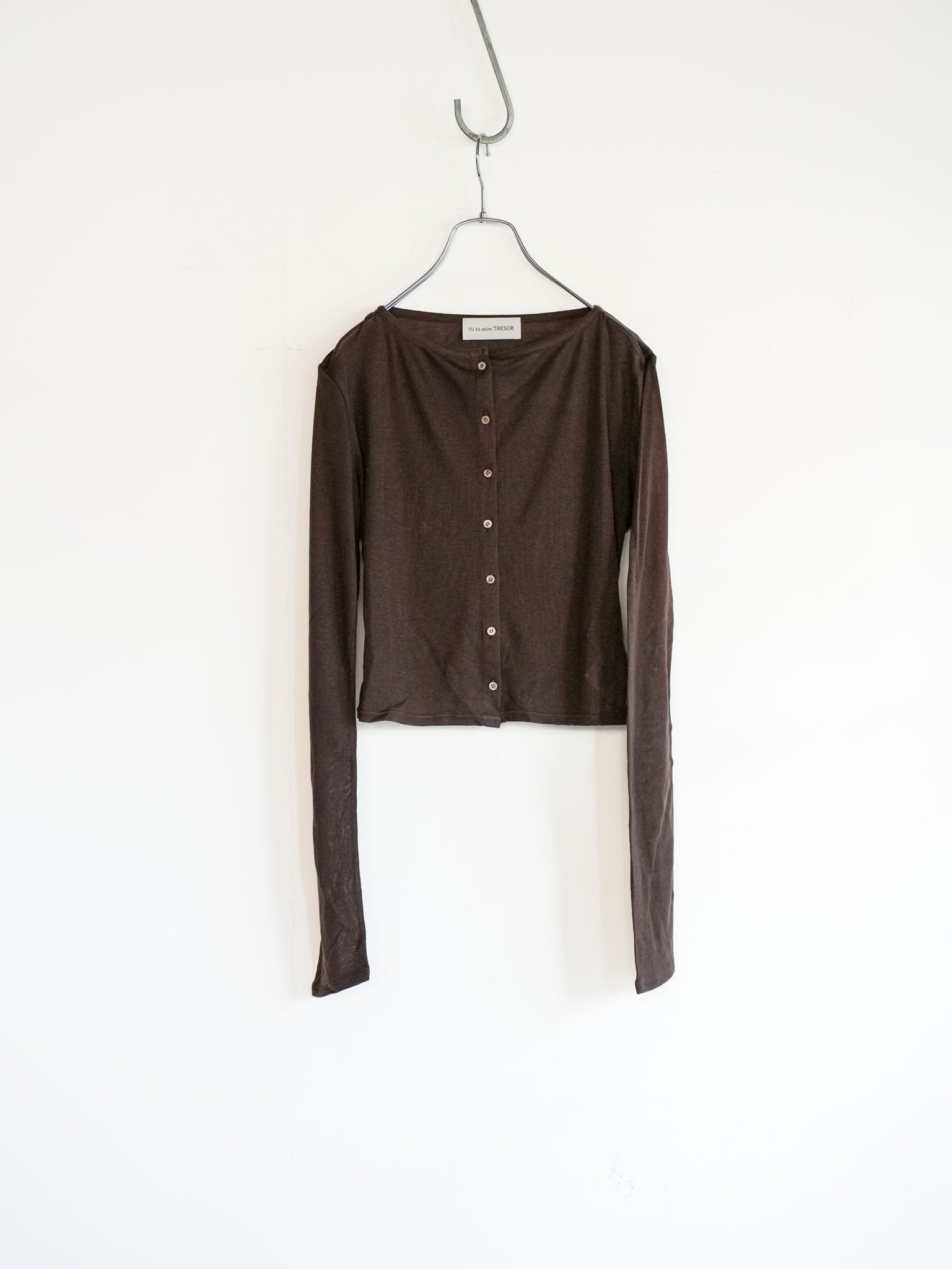 Cropped Cardigan - Cashmere Blend