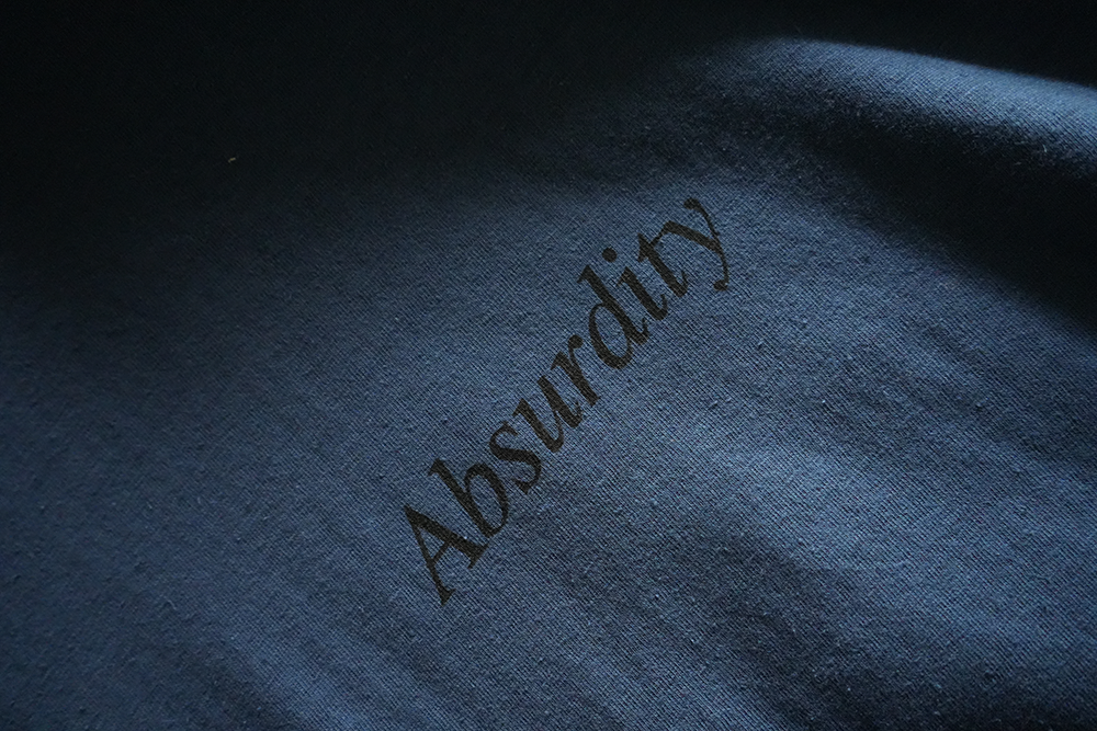 Symbol T Shirt "Absurdity"(CYAN)