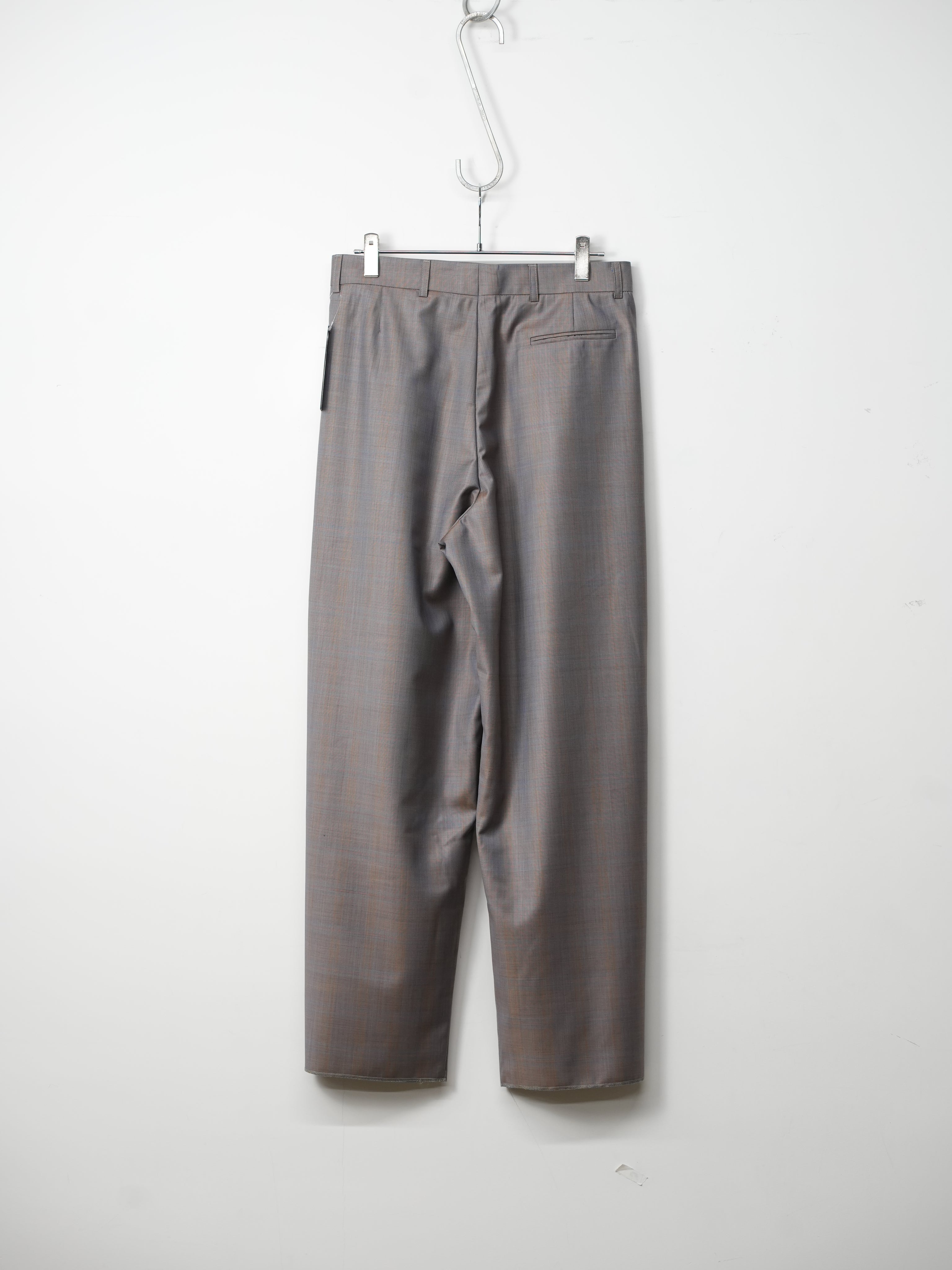 ULTRAWIDEPLEATED(BLUE & ORANGE CHECKED)