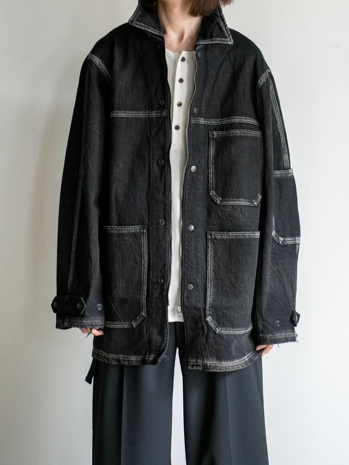 denim coverall - ag