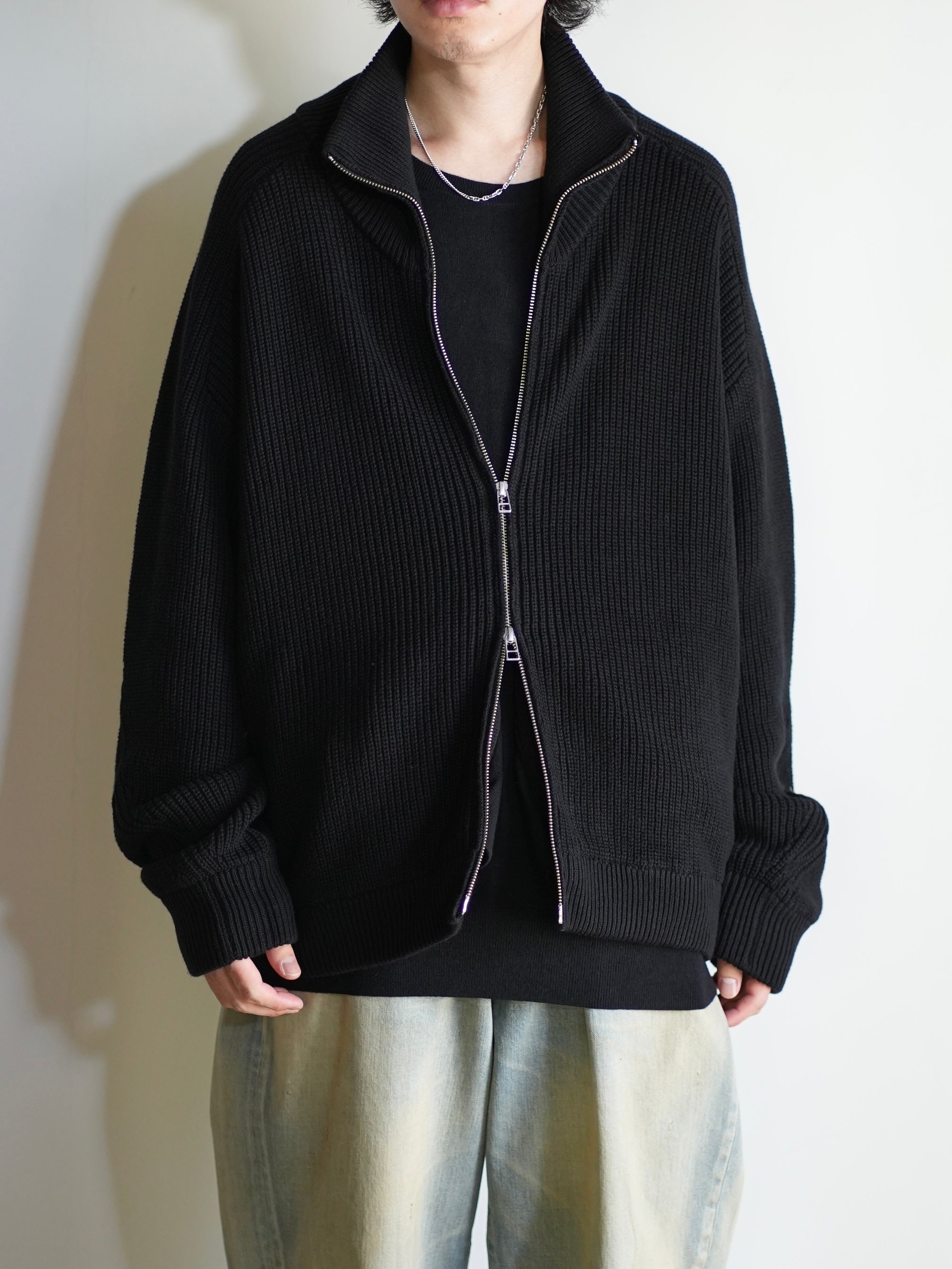 KNIT BLOUSON