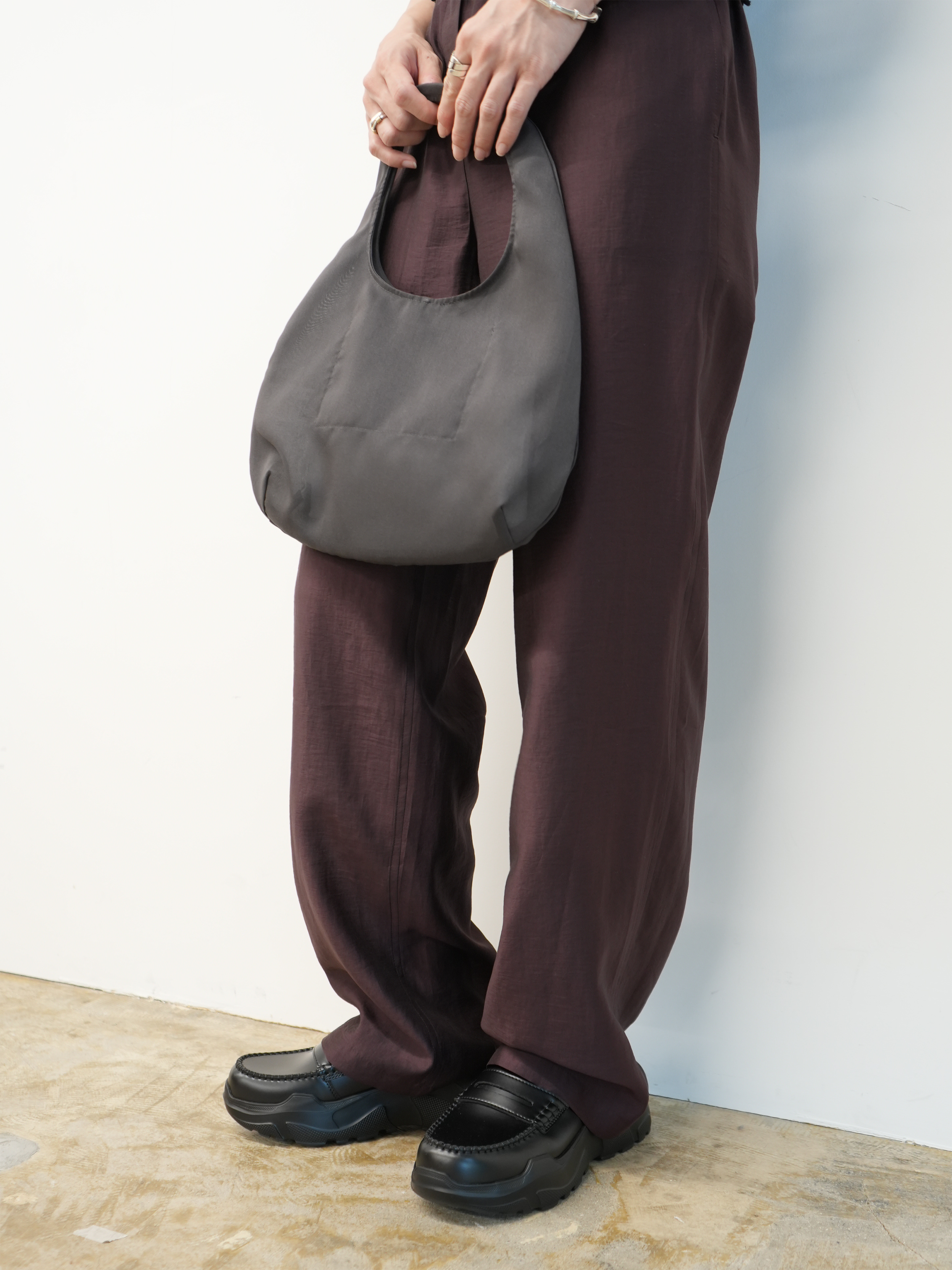 SILKY BANDING PANTS