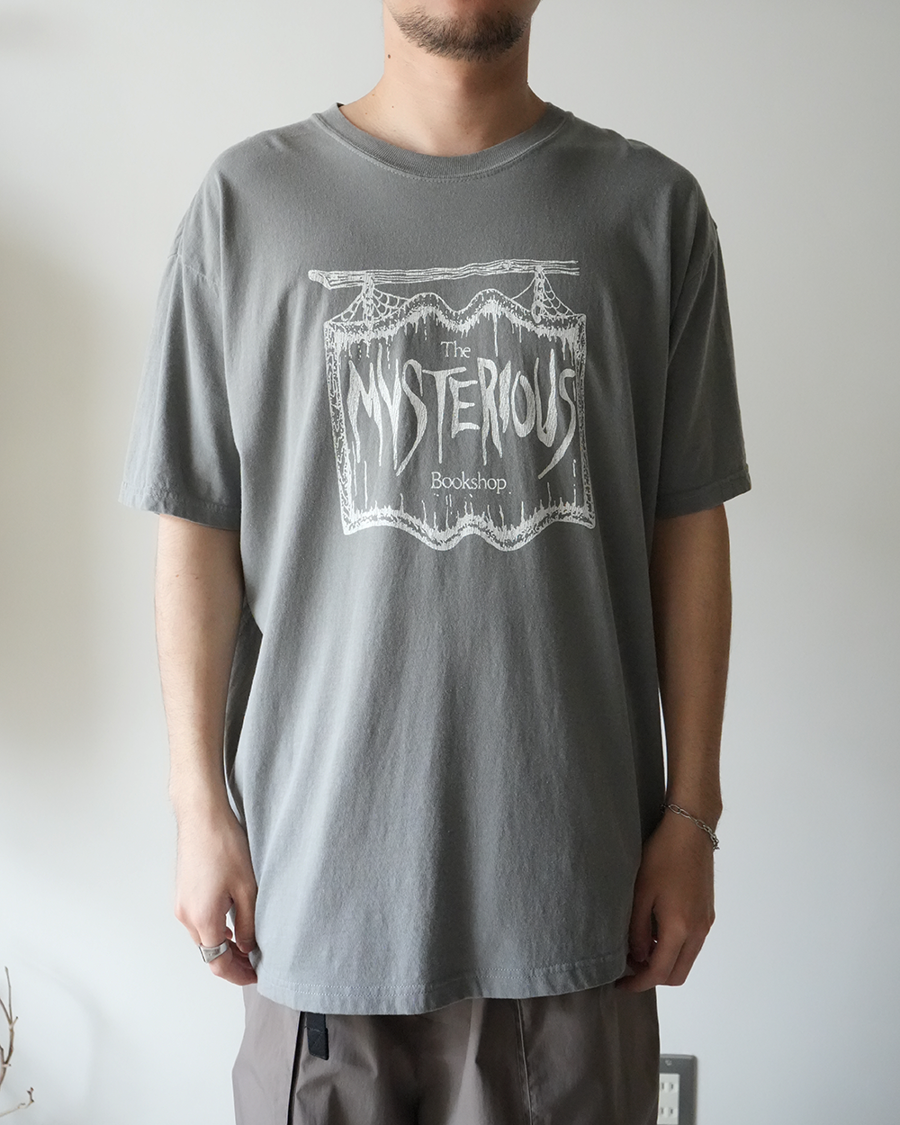 [40%OFF]PIGMENT S/S T-SHIRT(GREY)