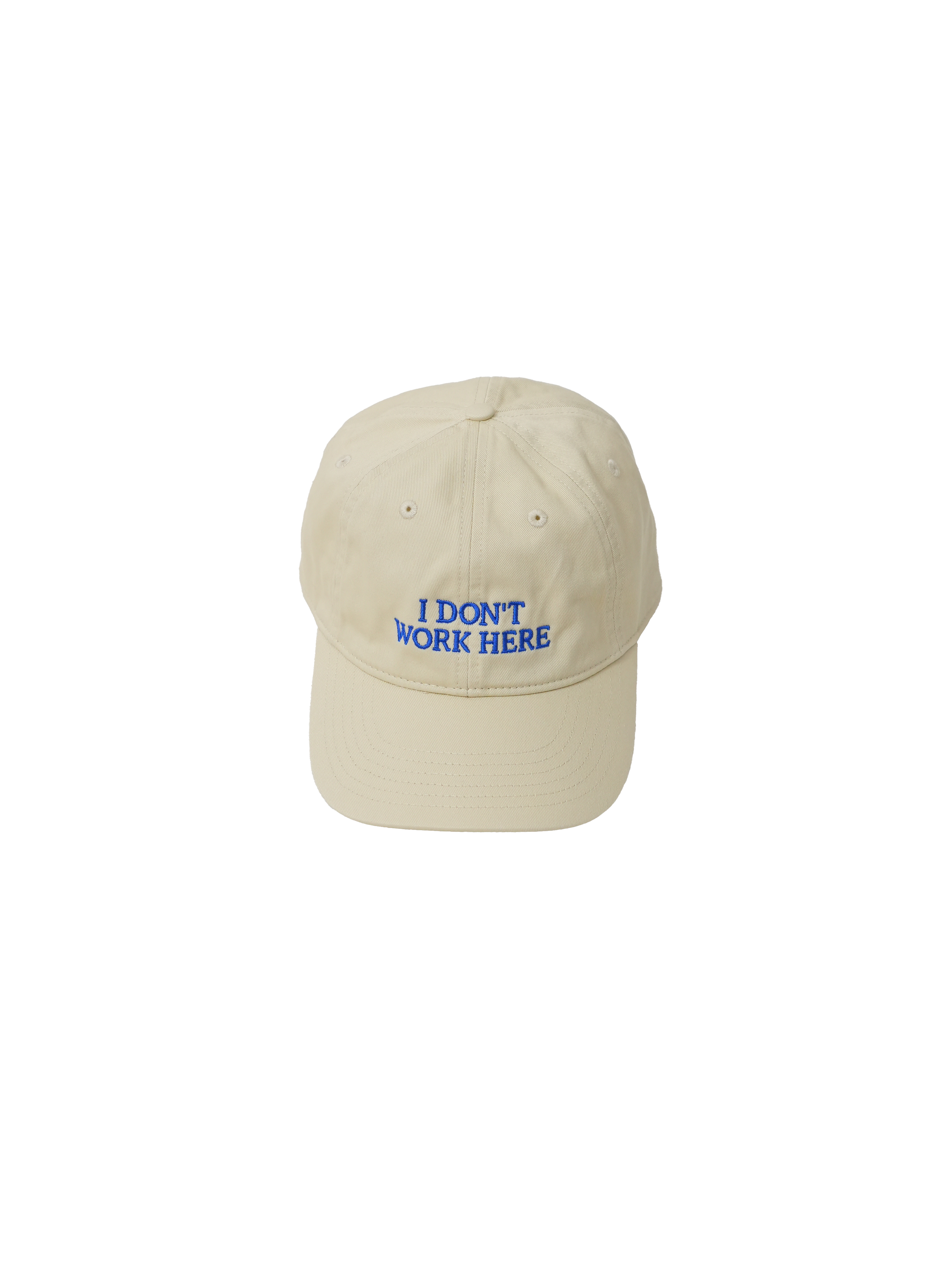 I DON'T WORK HERE CAP(BEIGE)
