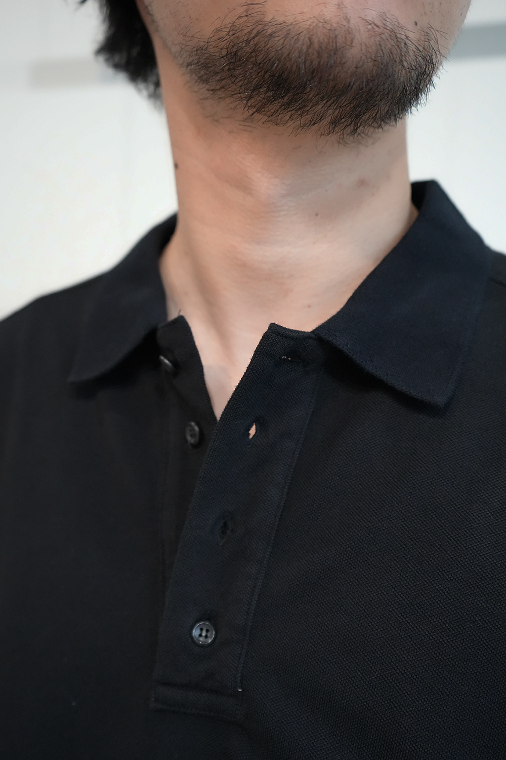 AGING POLO SHIRT(BLACK)