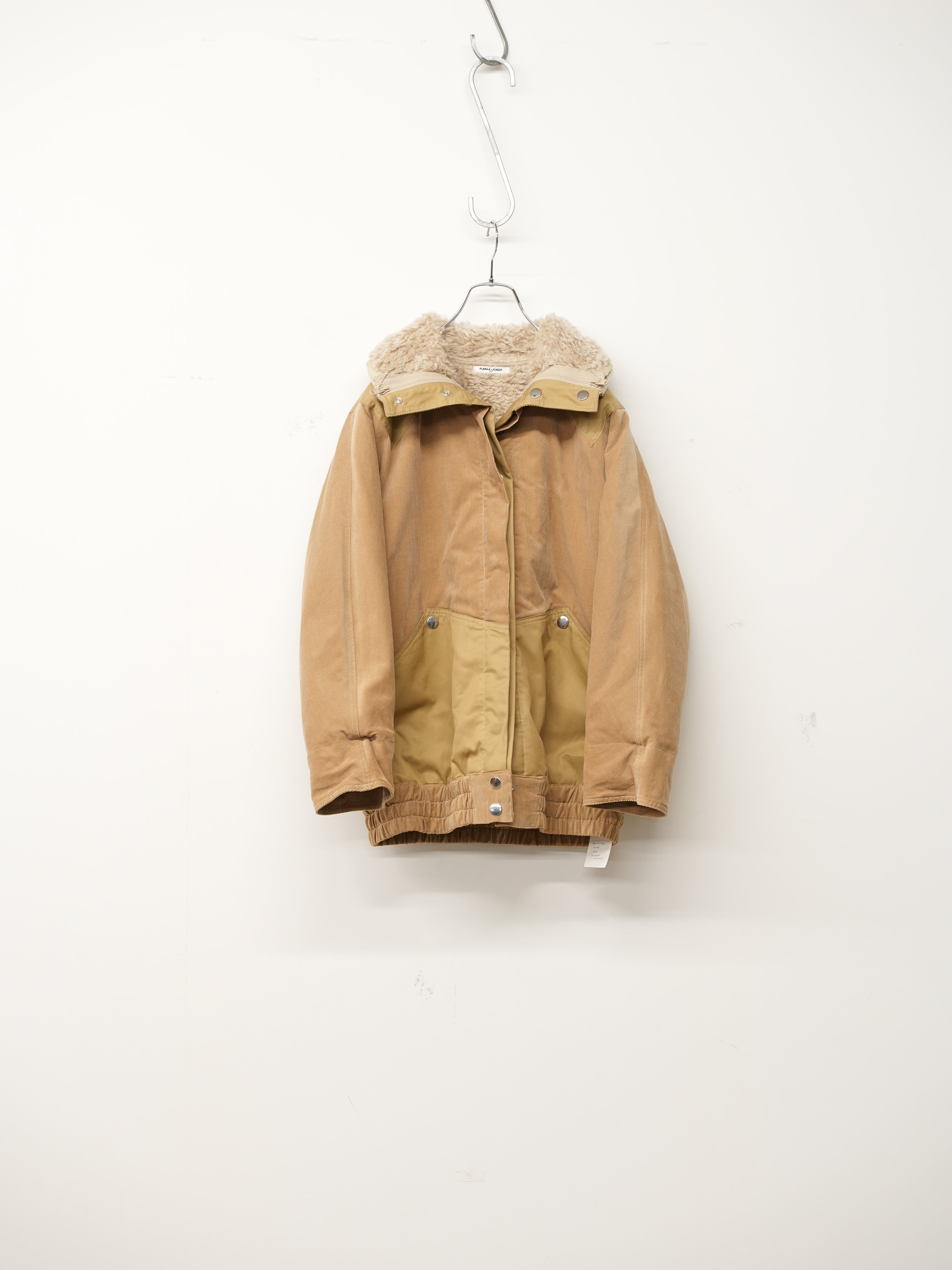 CORD REVERSIBLE BLOUSON_removal boa liner