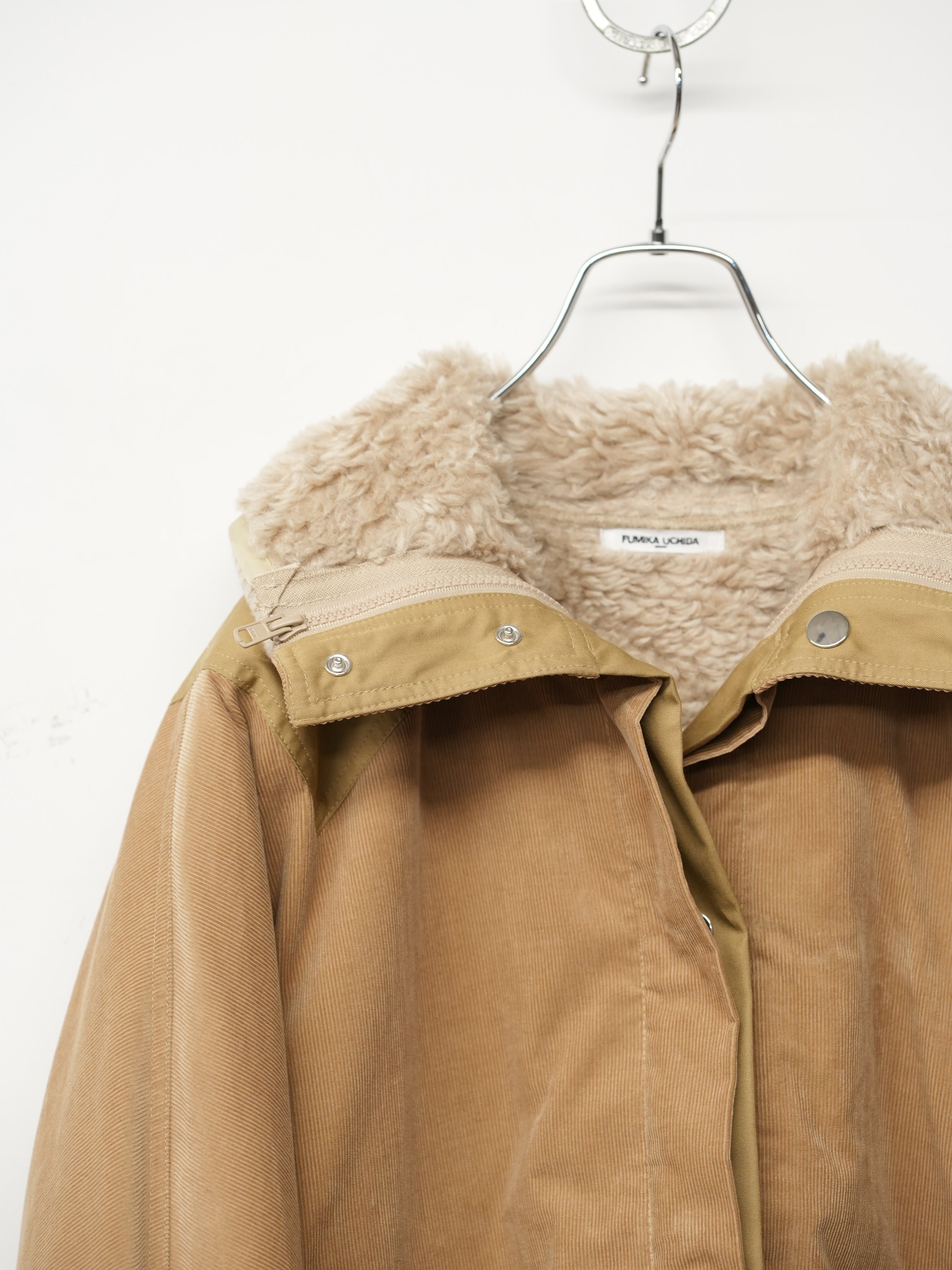 CORD REVERSIBLE BLOUSON_removal boa liner