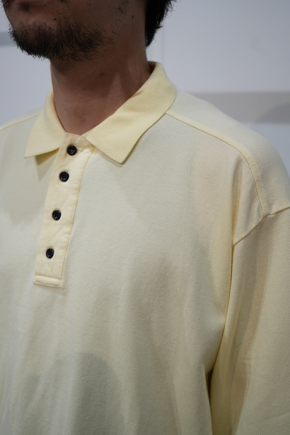 AGING POLO SHIRT(CREAM)