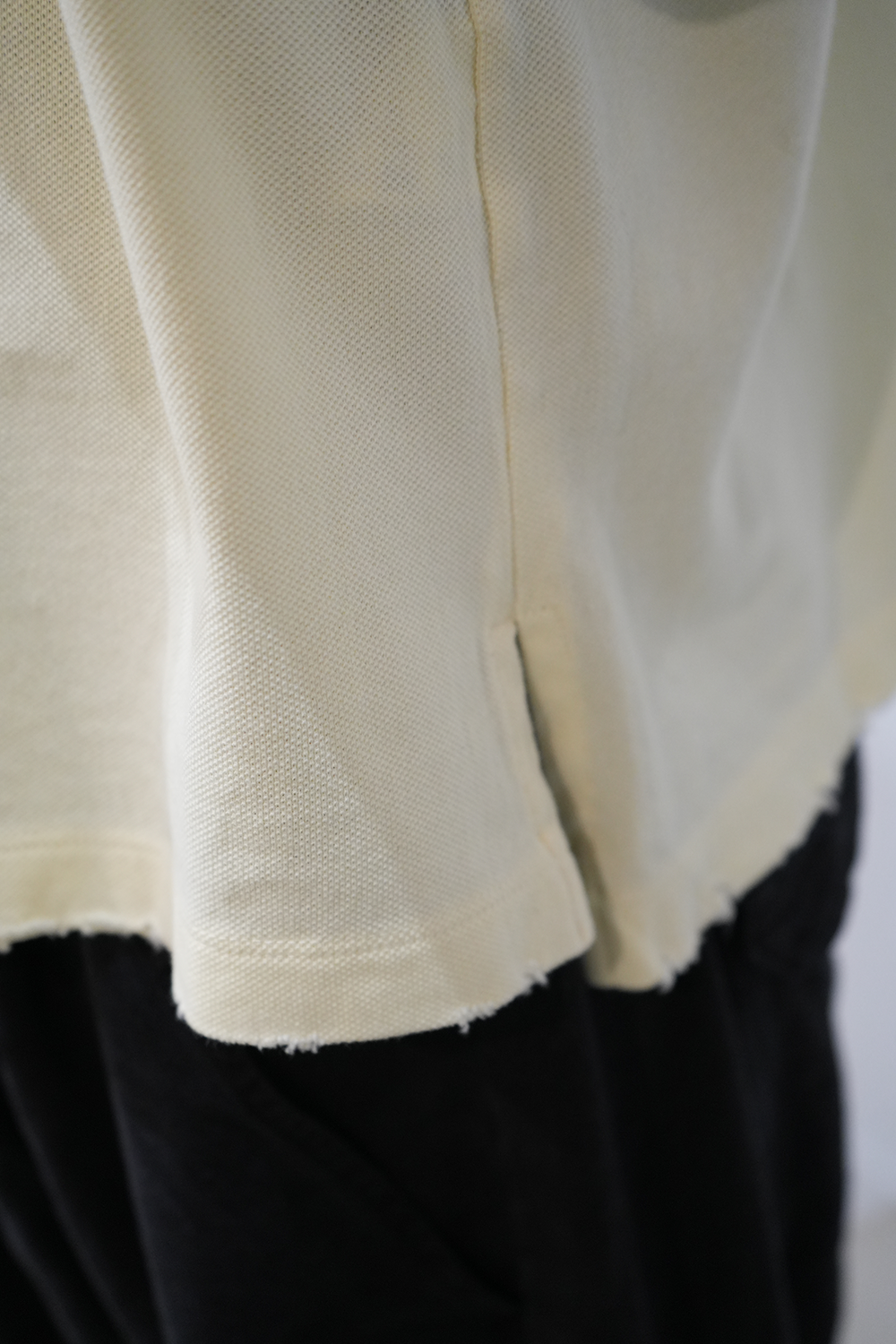 AGING POLO SHIRT(CREAM)