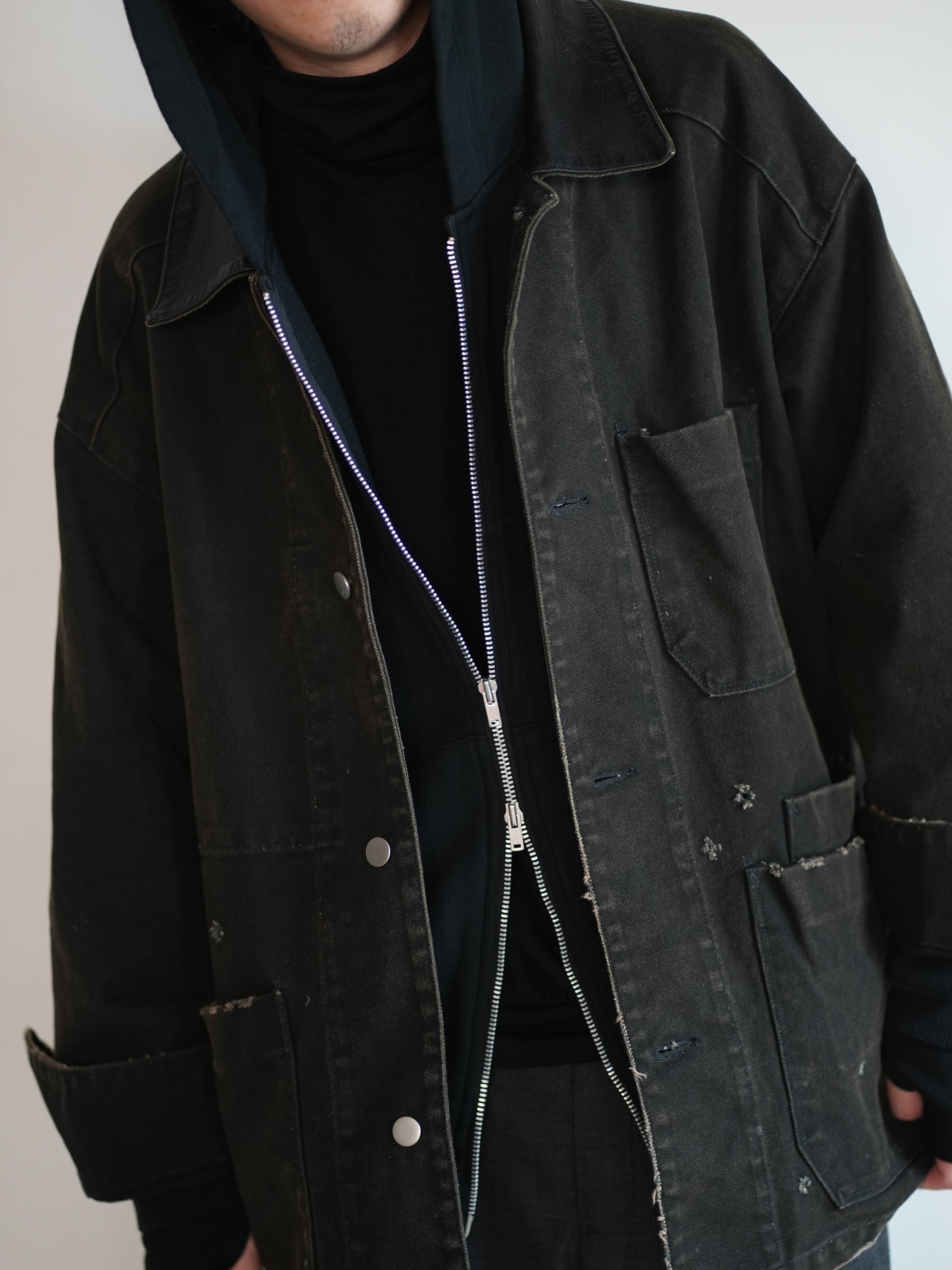 [ANCELLM/exclusive] DUCK COVERALL JACKET