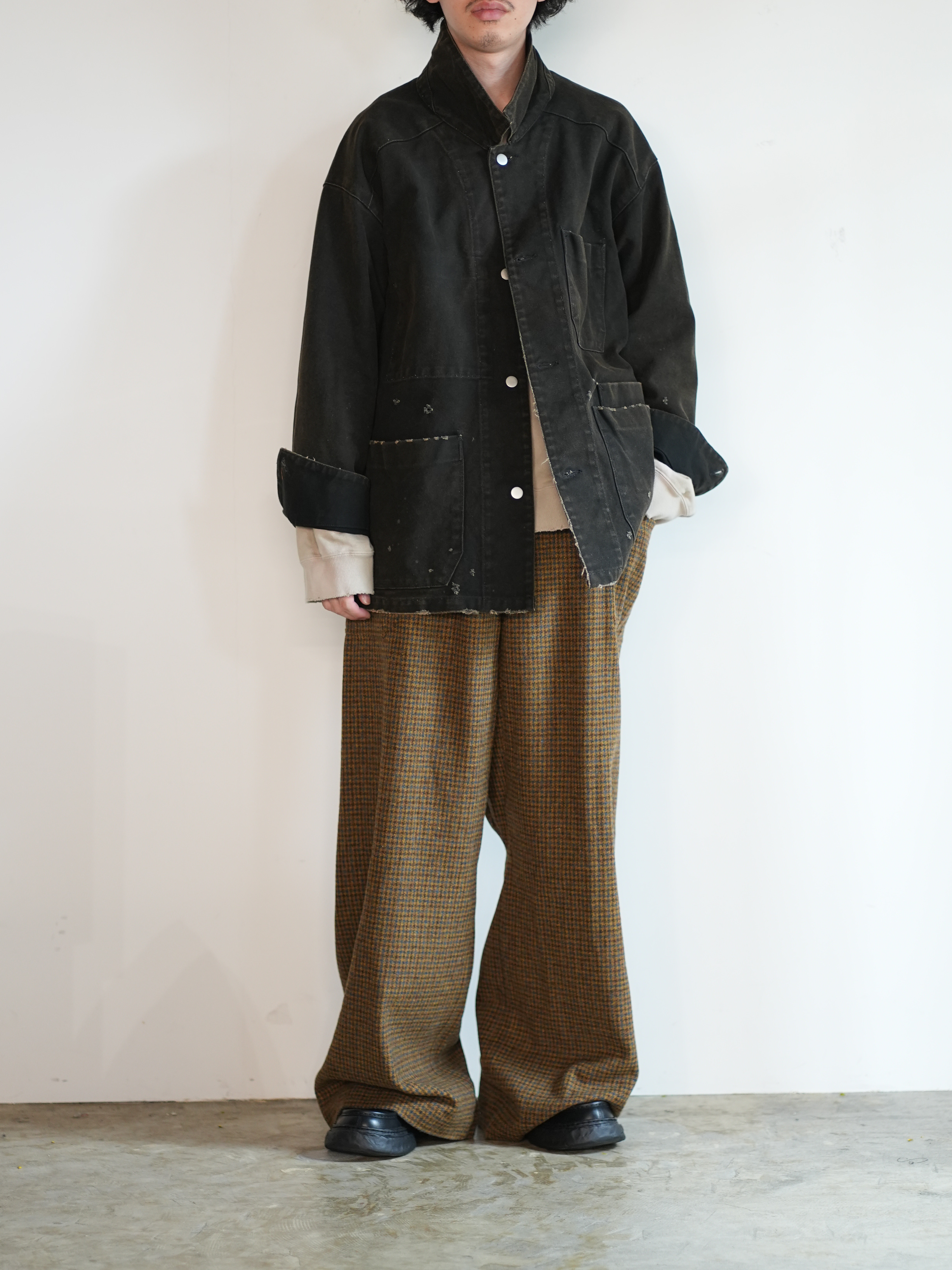 [ANCELLM/exclusive] DUCK COVERALL JACKET