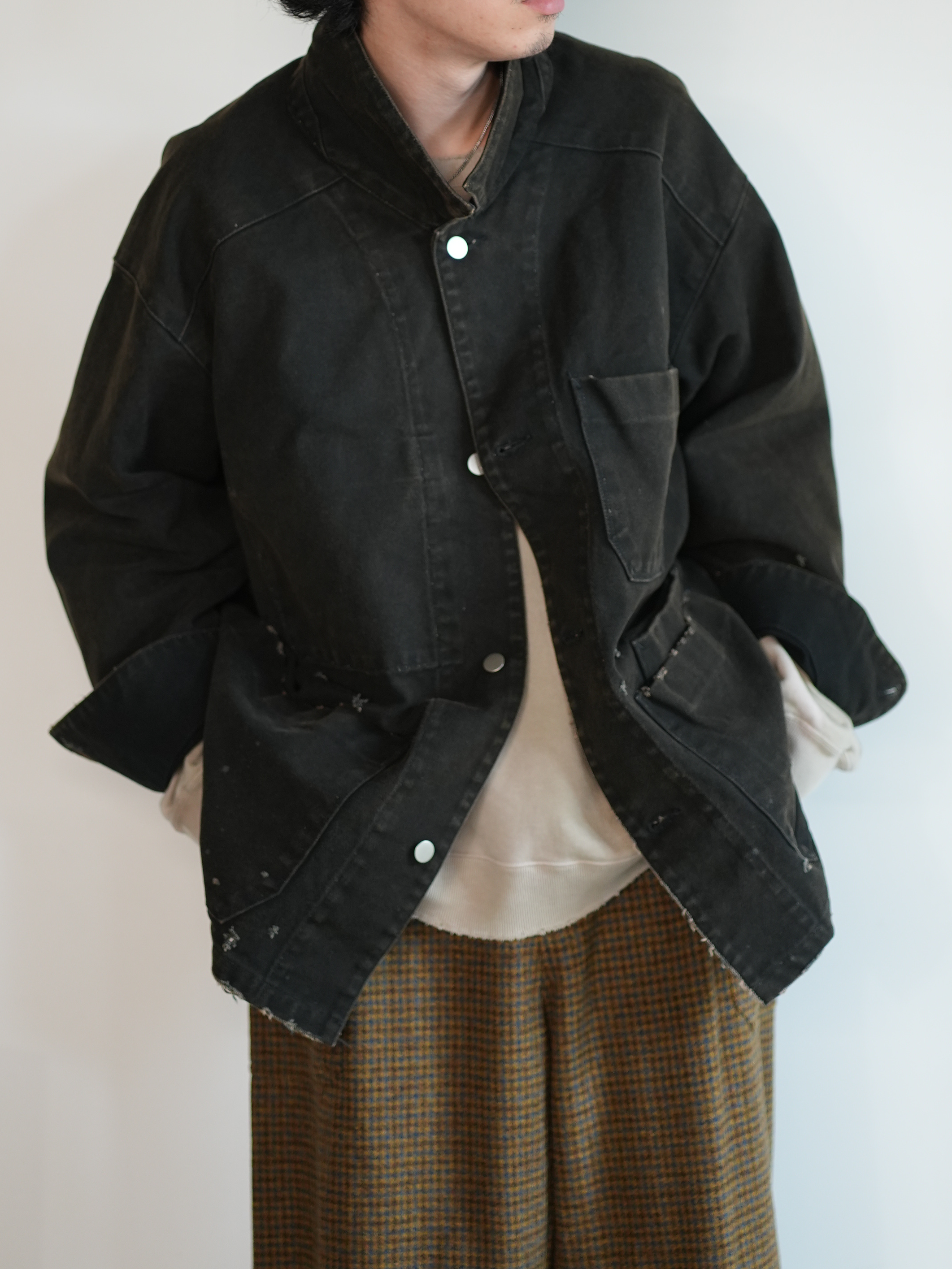 [ANCELLM/exclusive] DUCK COVERALL JACKET
