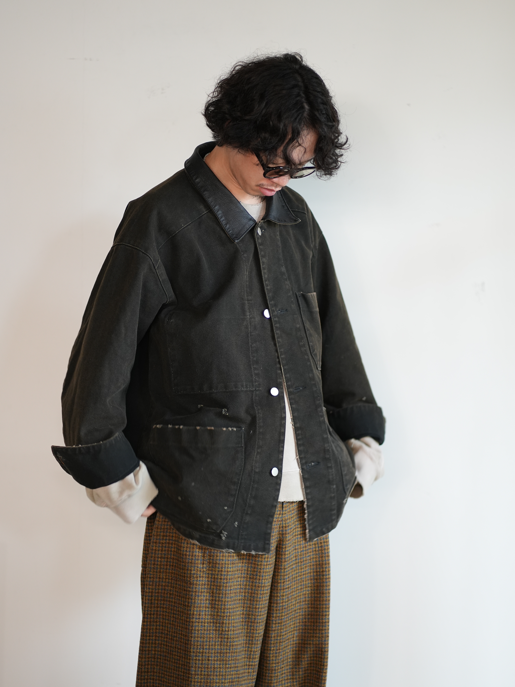 [ANCELLM/exclusive] DUCK COVERALL JACKET