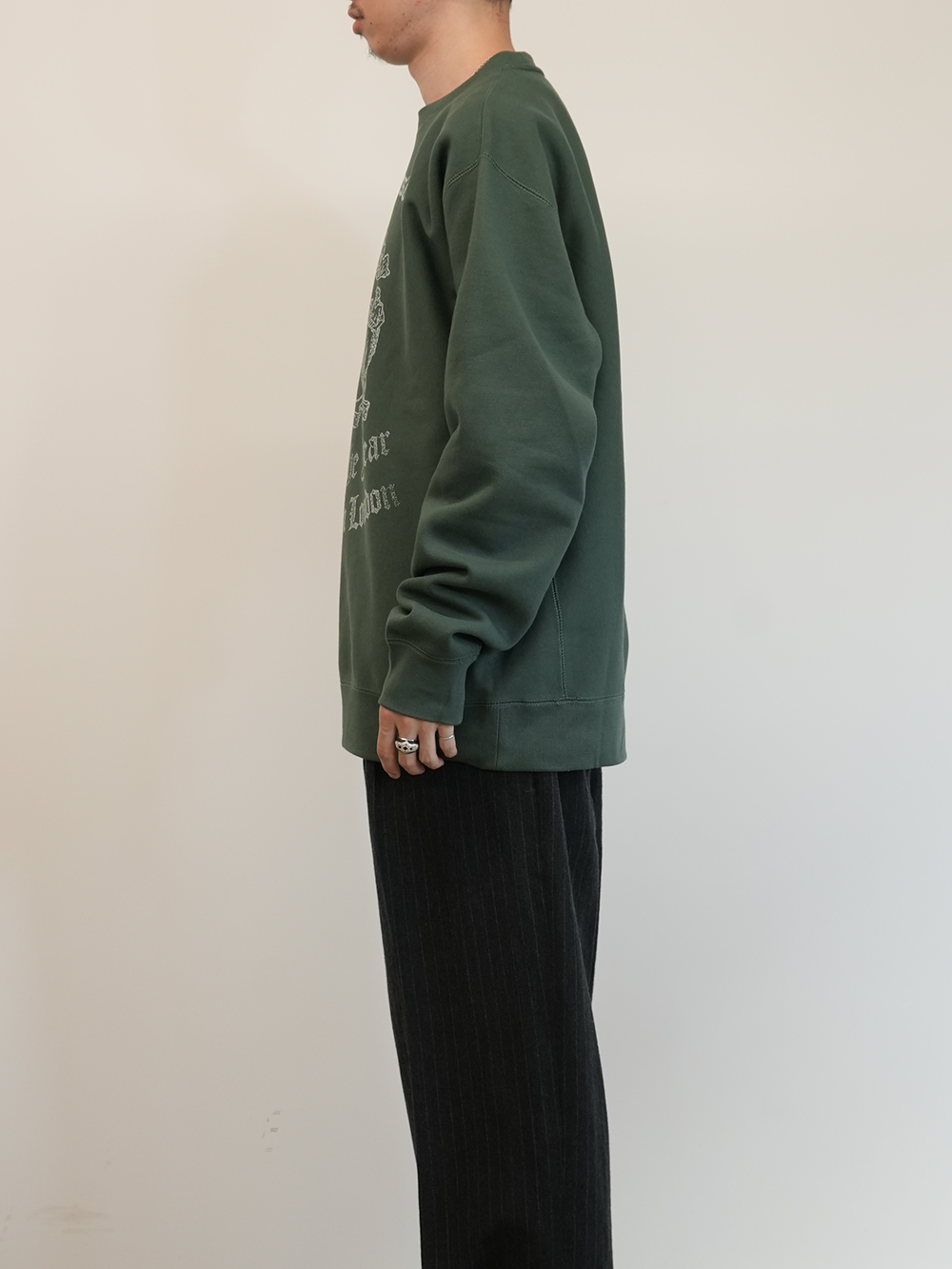 Crossgrain Sweat(GREEN)