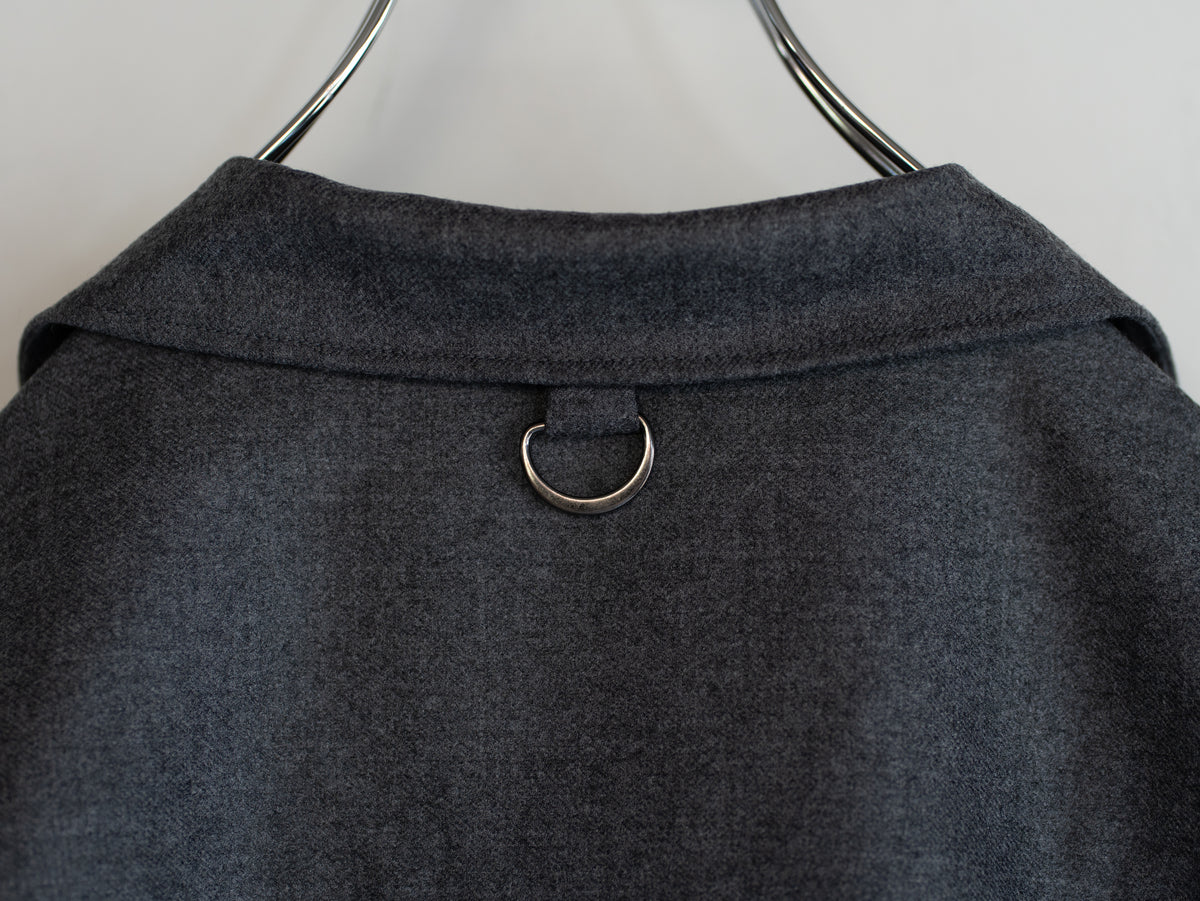 WOOL ZIP SHIRT