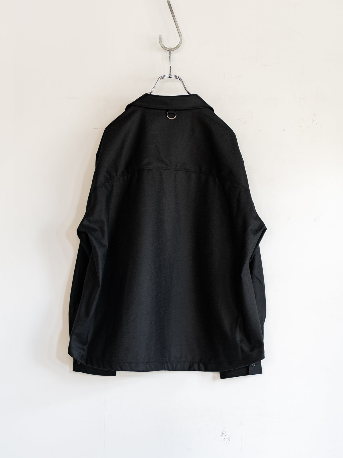 WOOL ZIP SHIRT