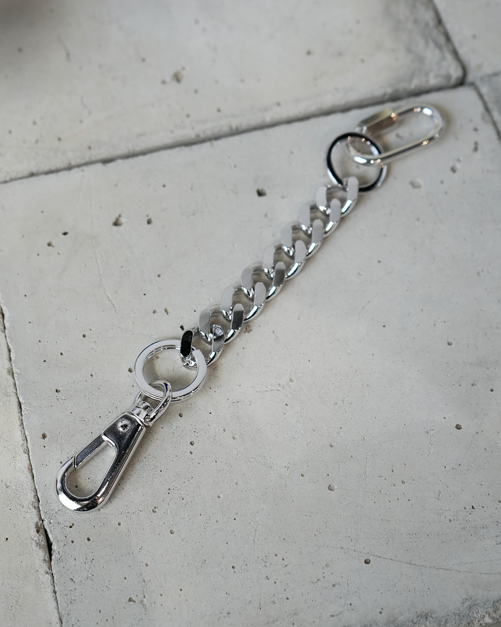 Signature Double Karabina Keychain