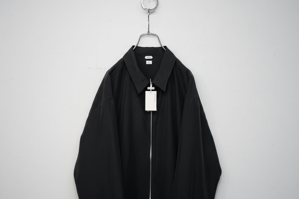 Zip Shirt (Archive) / BLACK RAYON