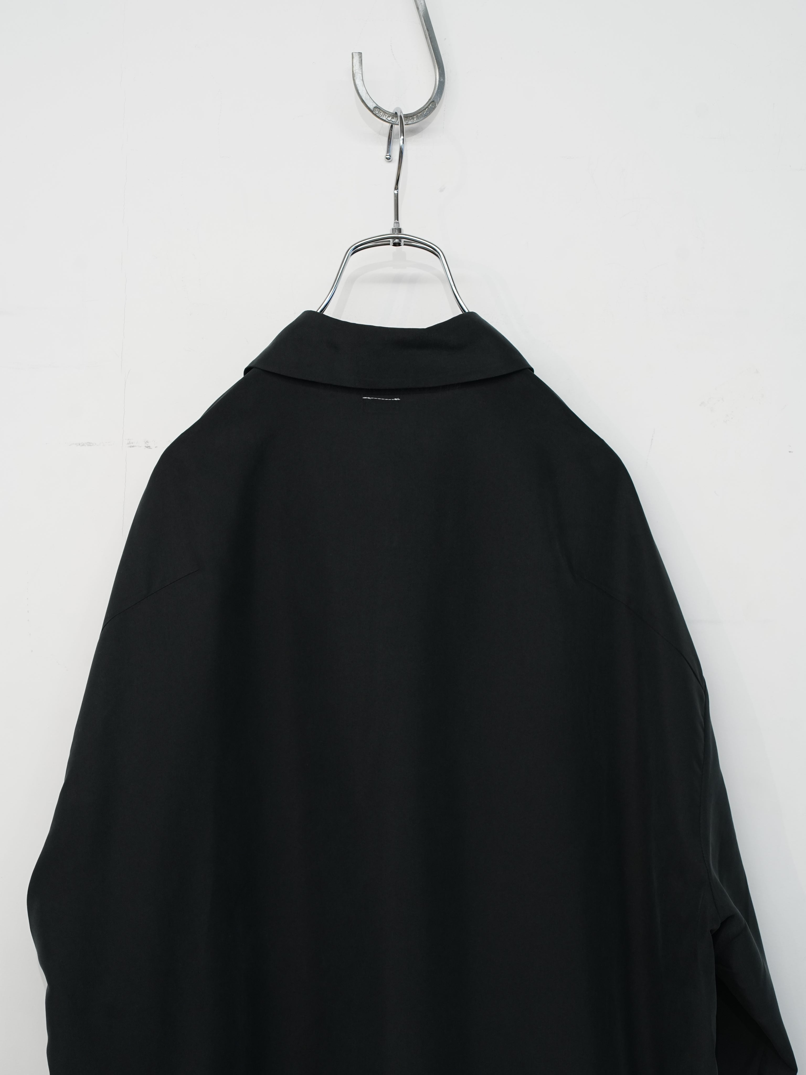 Zip Shirt (Archive) / BLACK RAYON