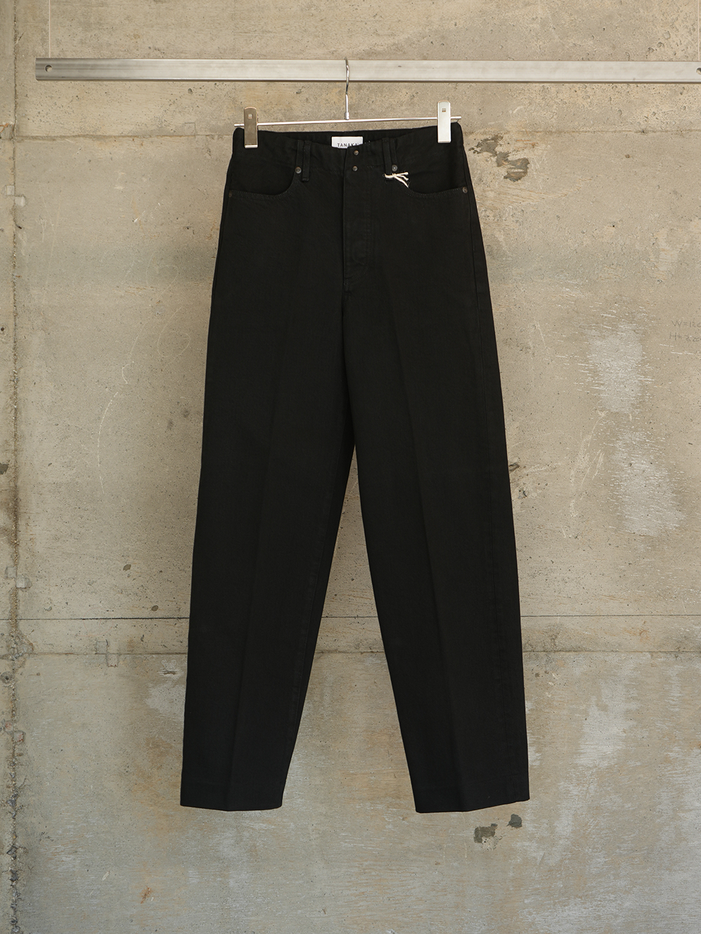 THE JEAN TROUSERS(OVERDYE BLACK)