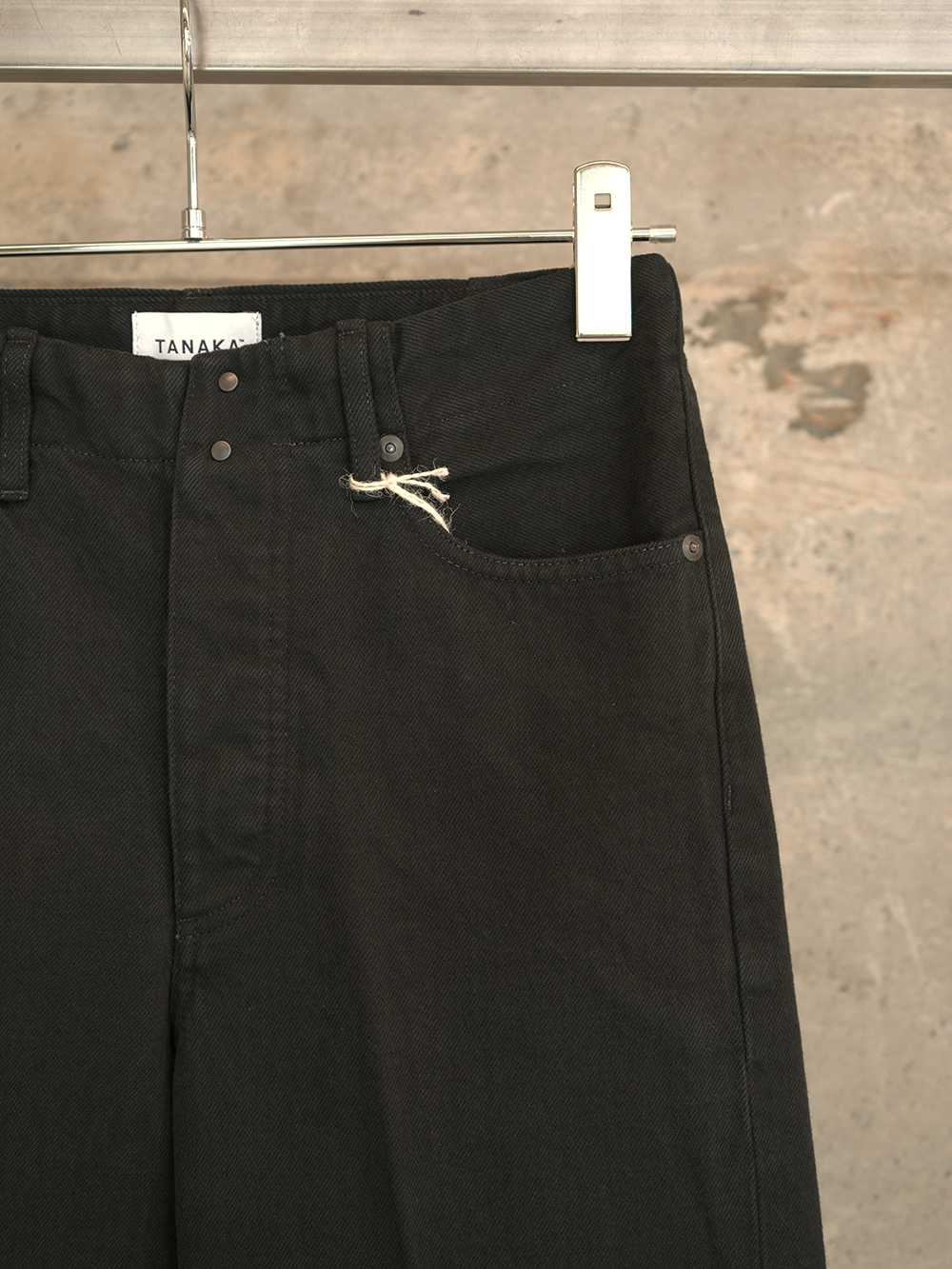 THE JEAN TROUSERS(OVERDYE BLACK)